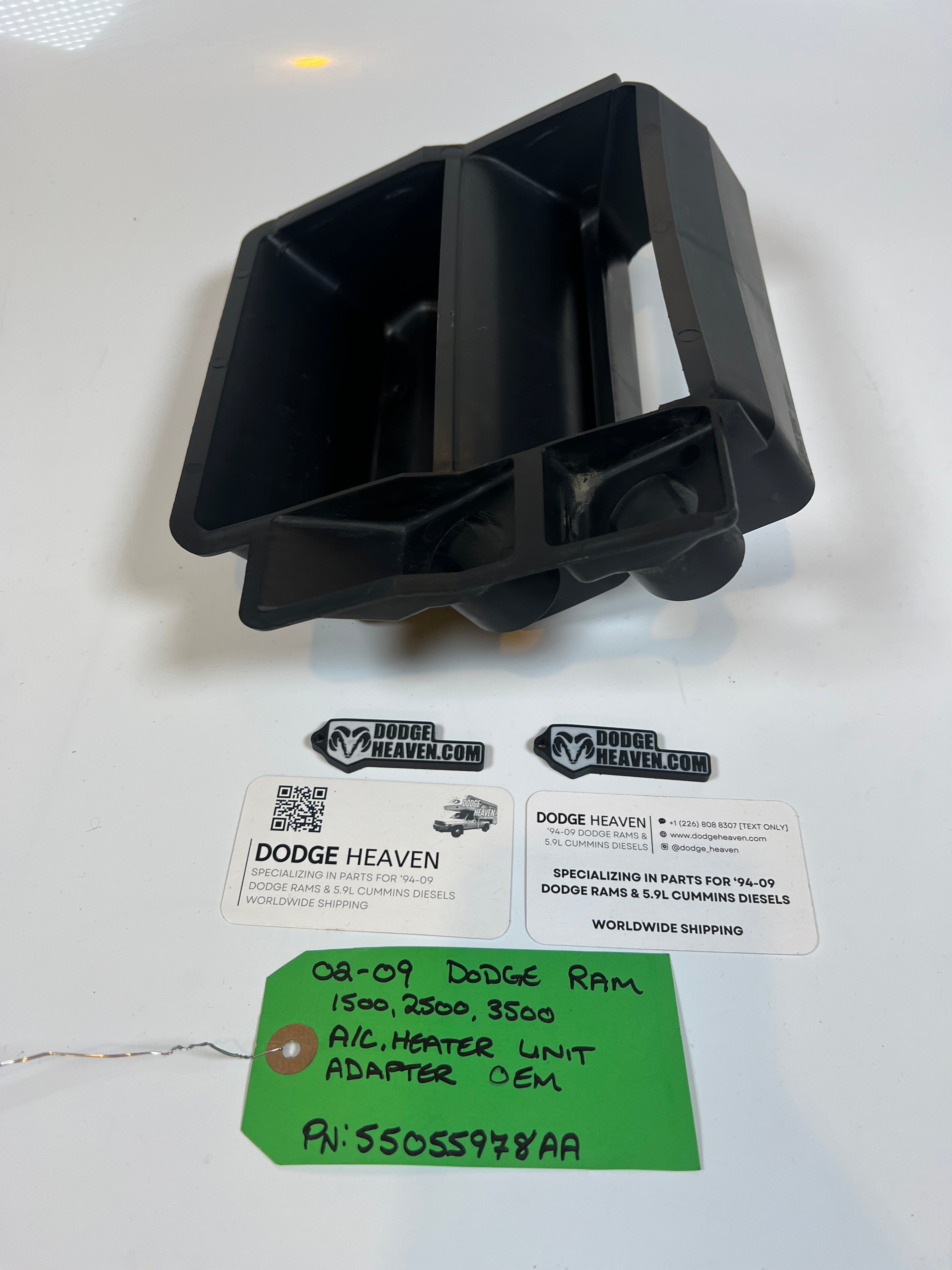 2002-2009 Dodge Ram A/C Heater Unit Adapter 1500 2500 3500