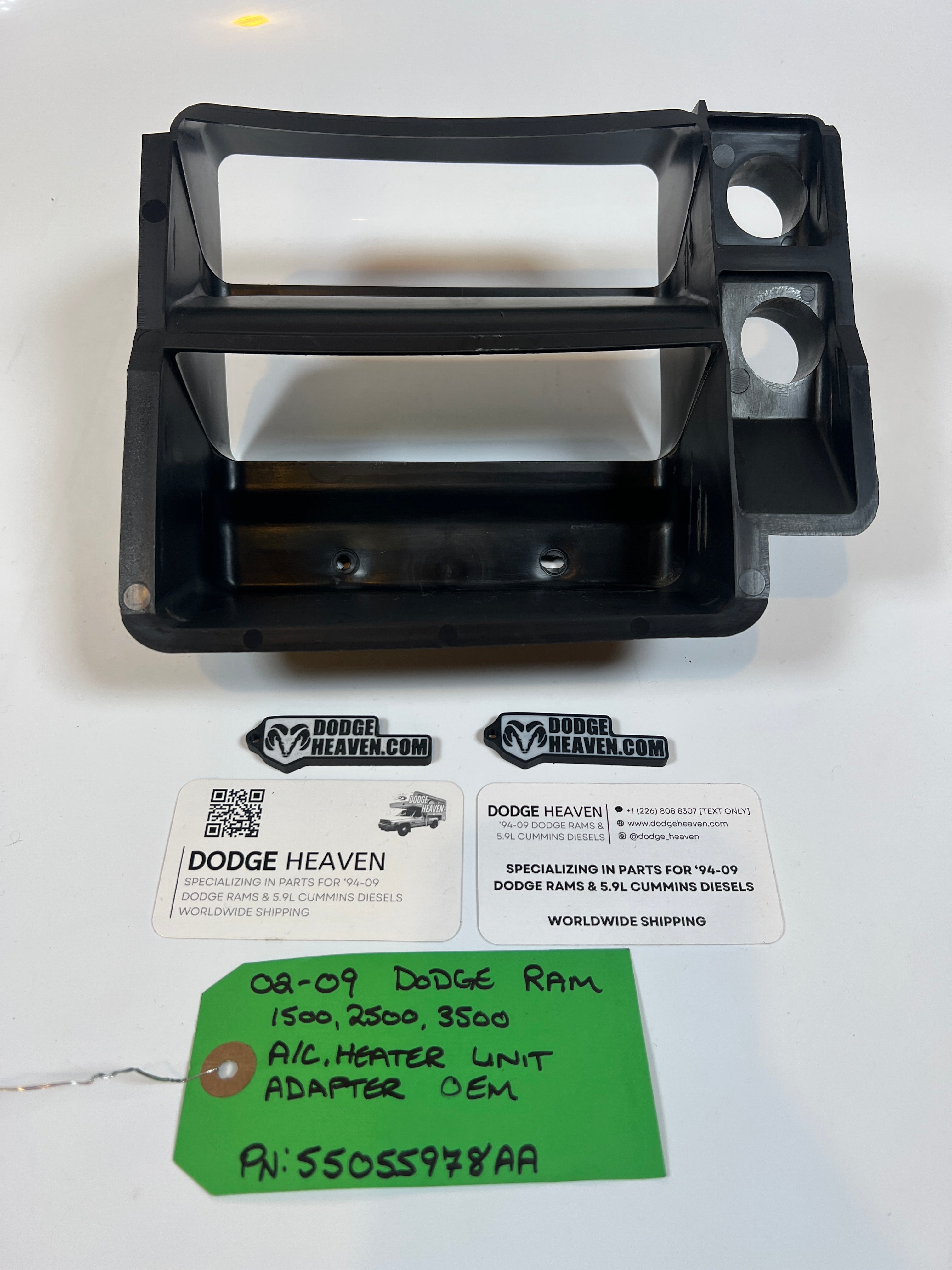 2002-2009 Dodge Ram A/C Heater Unit Adapter 1500 2500 3500
