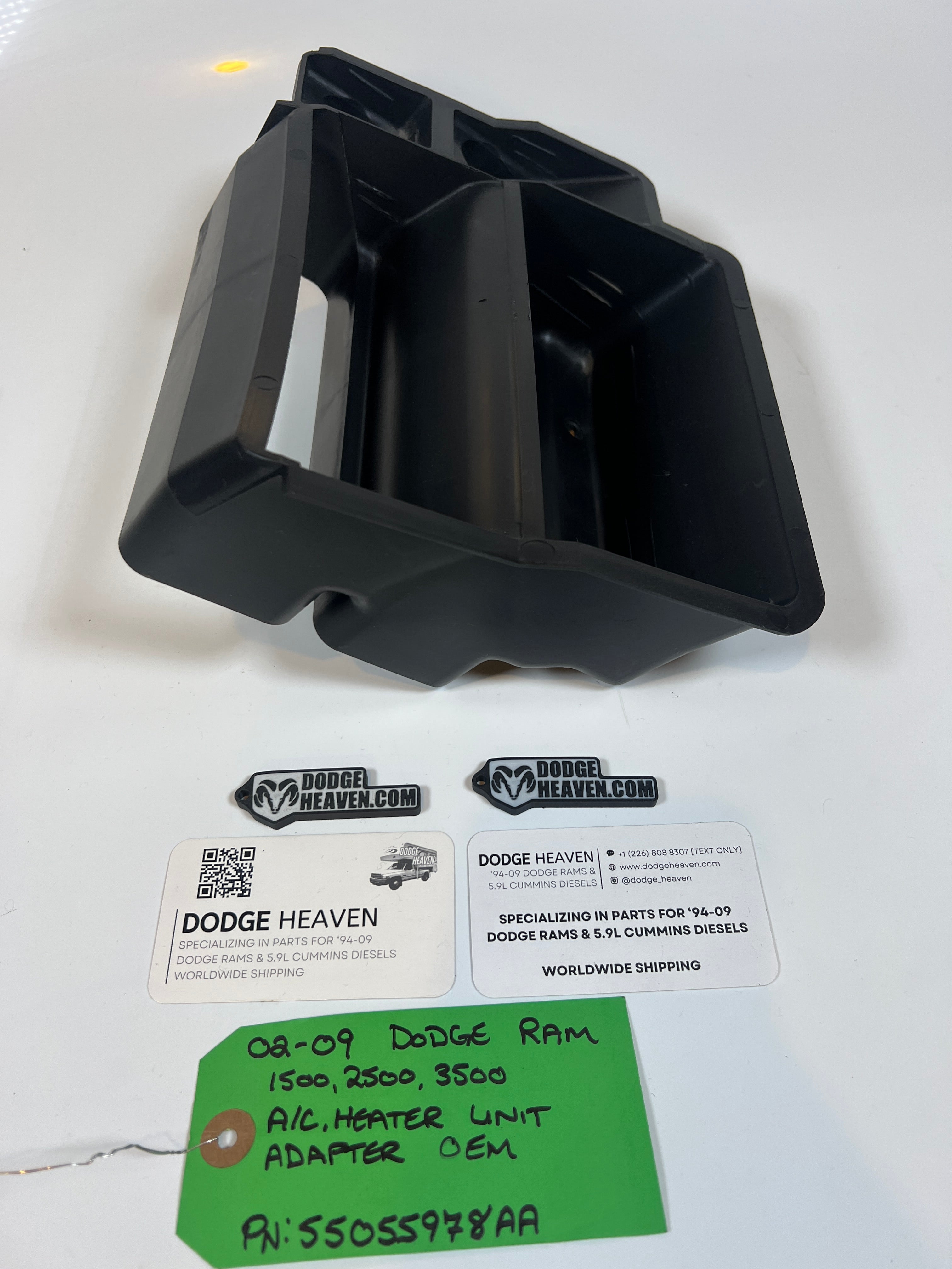 2002-2009 Dodge Ram A/C Heater Unit Adapter 1500 2500 3500