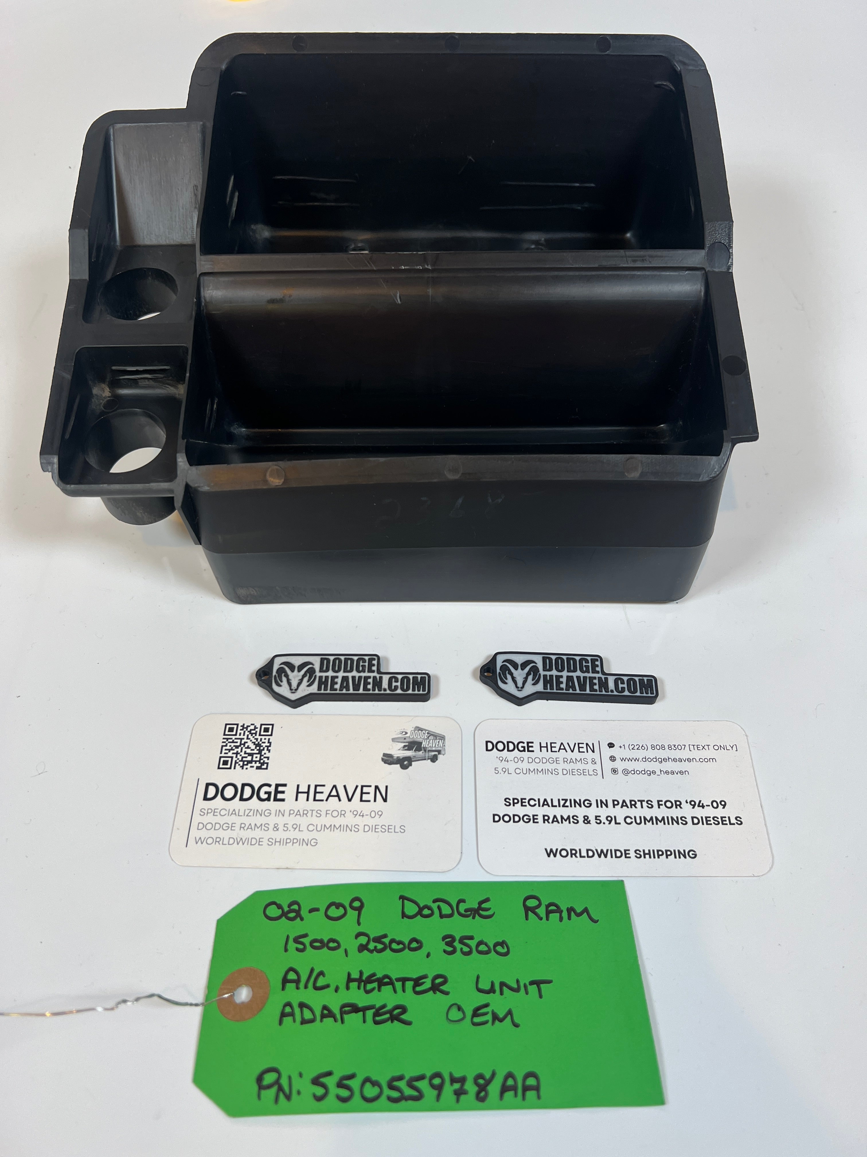 2002-2009 Dodge Ram A/C Heater Unit Adapter 1500 2500 3500
