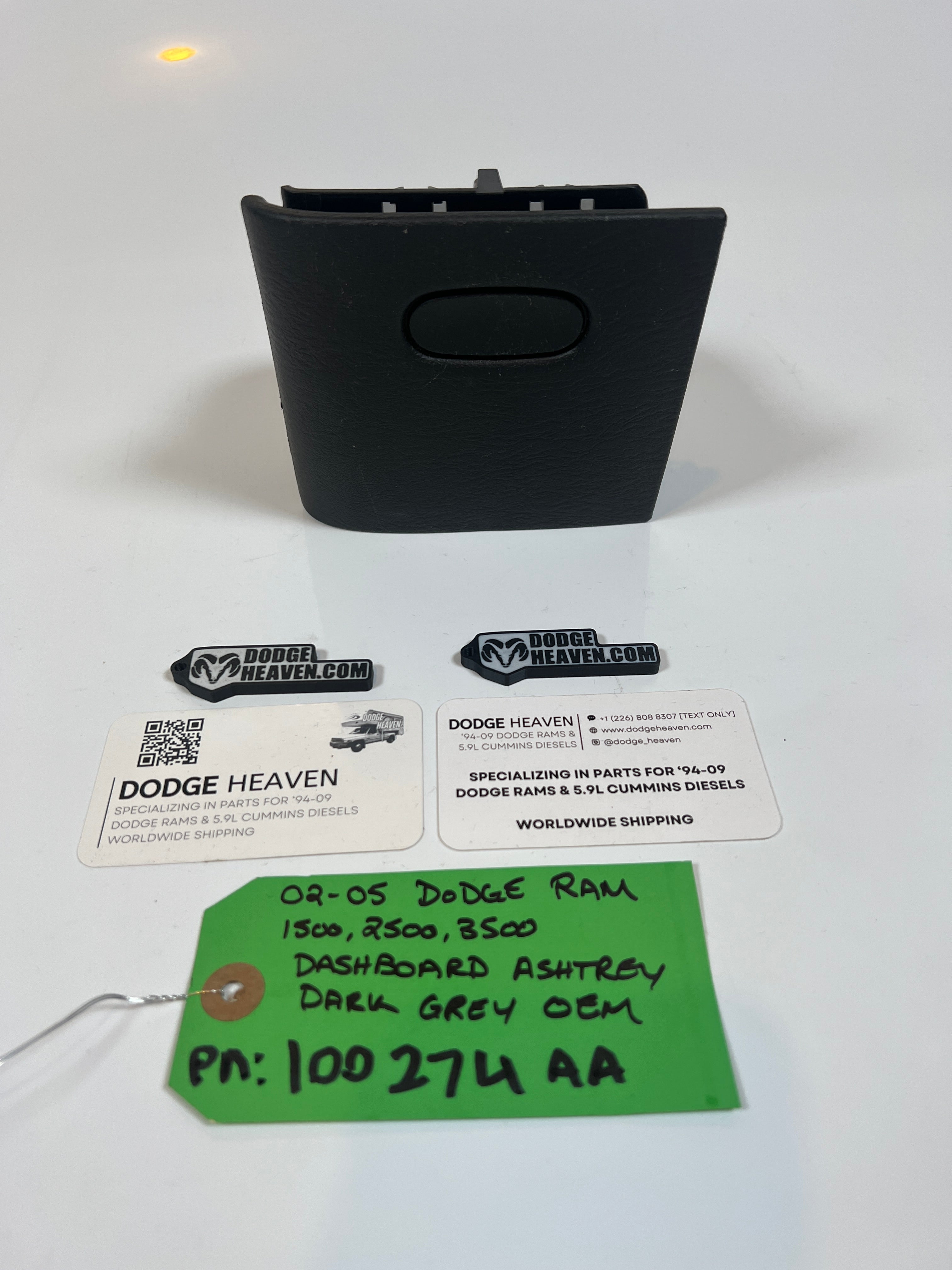 2002-2005 Dodge Ram Dashboard Ash Tray Dark Grey
