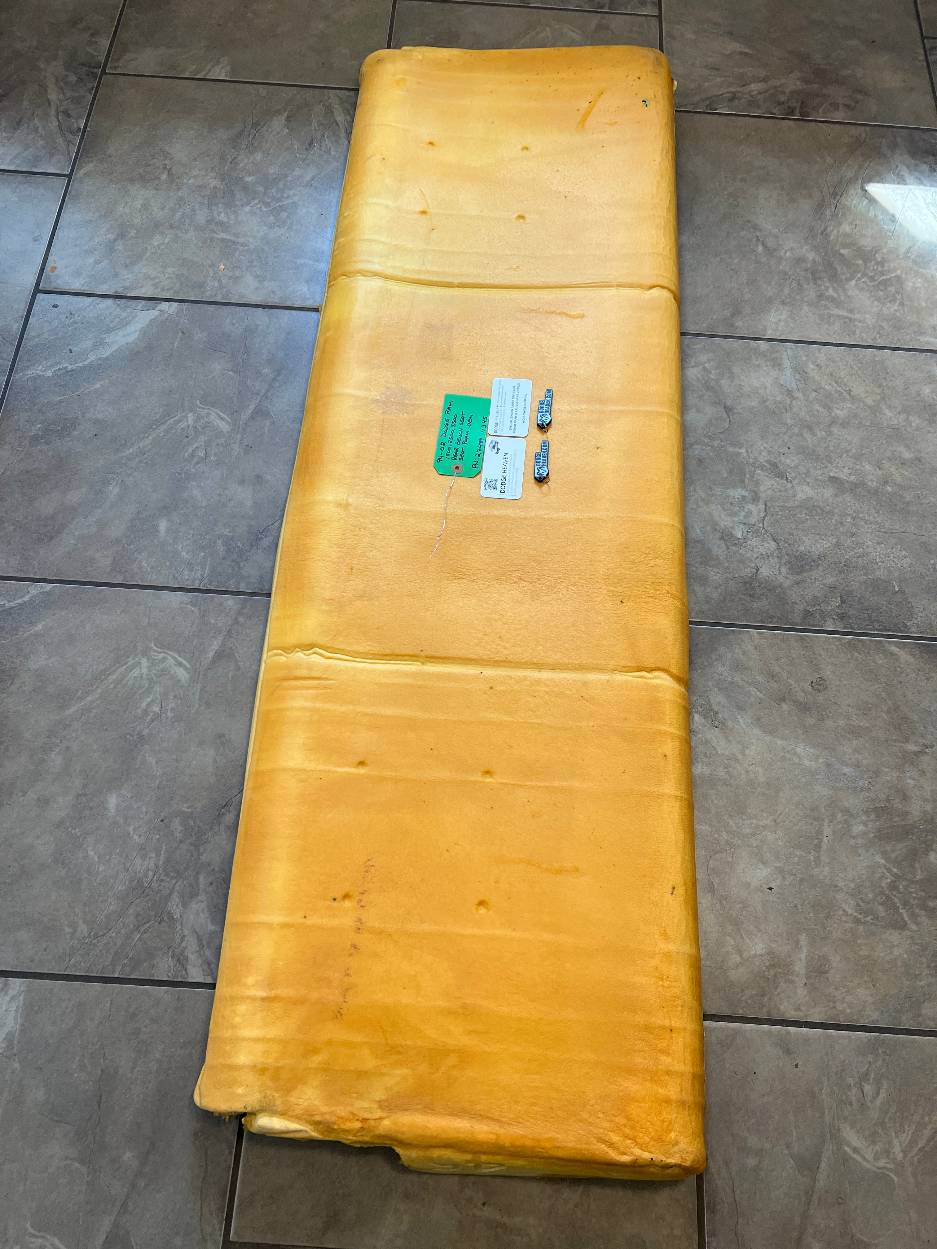 1994-2002 Dodge Ram Rear Bench Seat Foam Bottom 1500 2500 3500