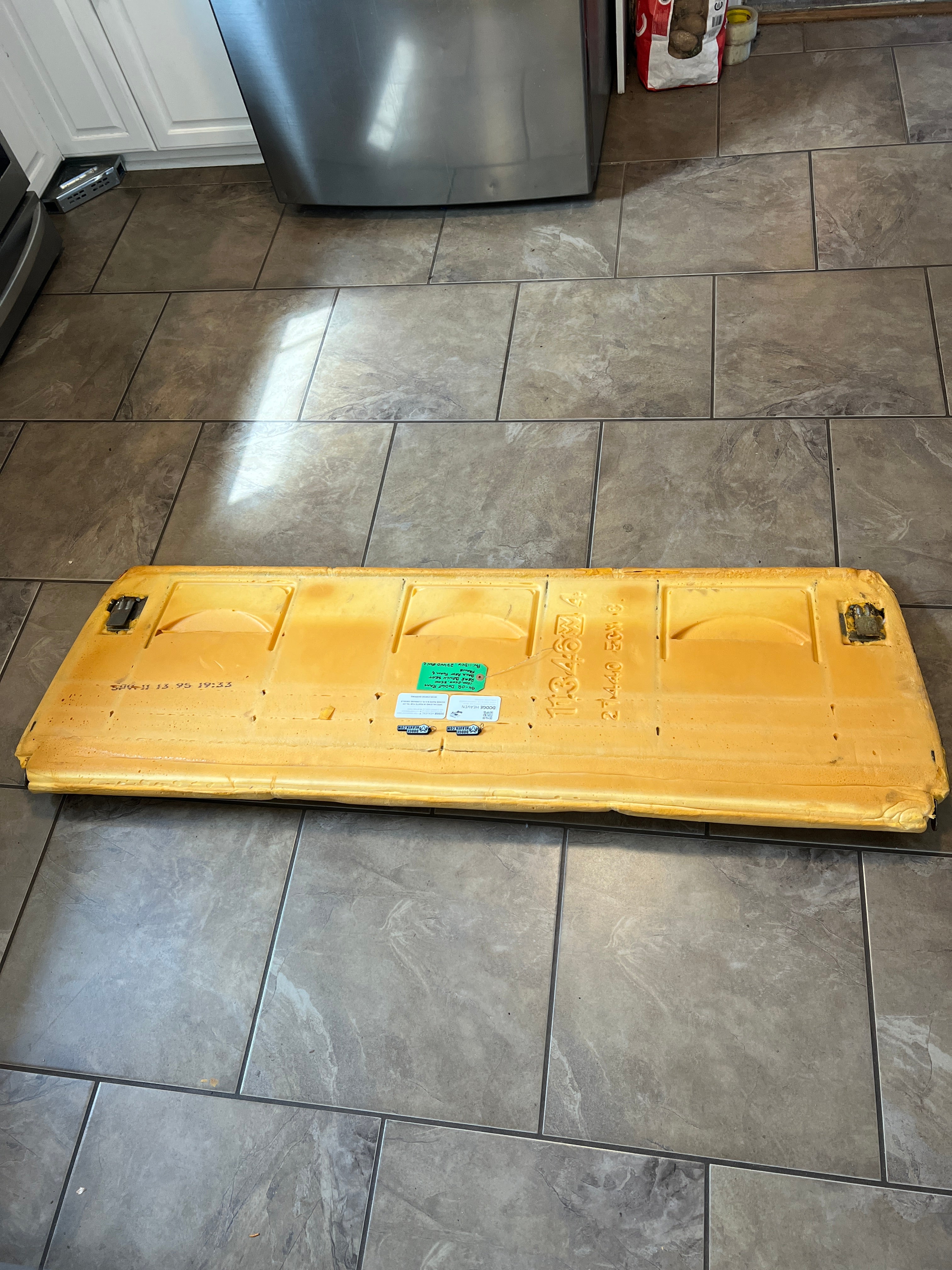 1994-2002 Dodge Ram Rear Bench Seat Back Foam & Frame 1500 2500 3500