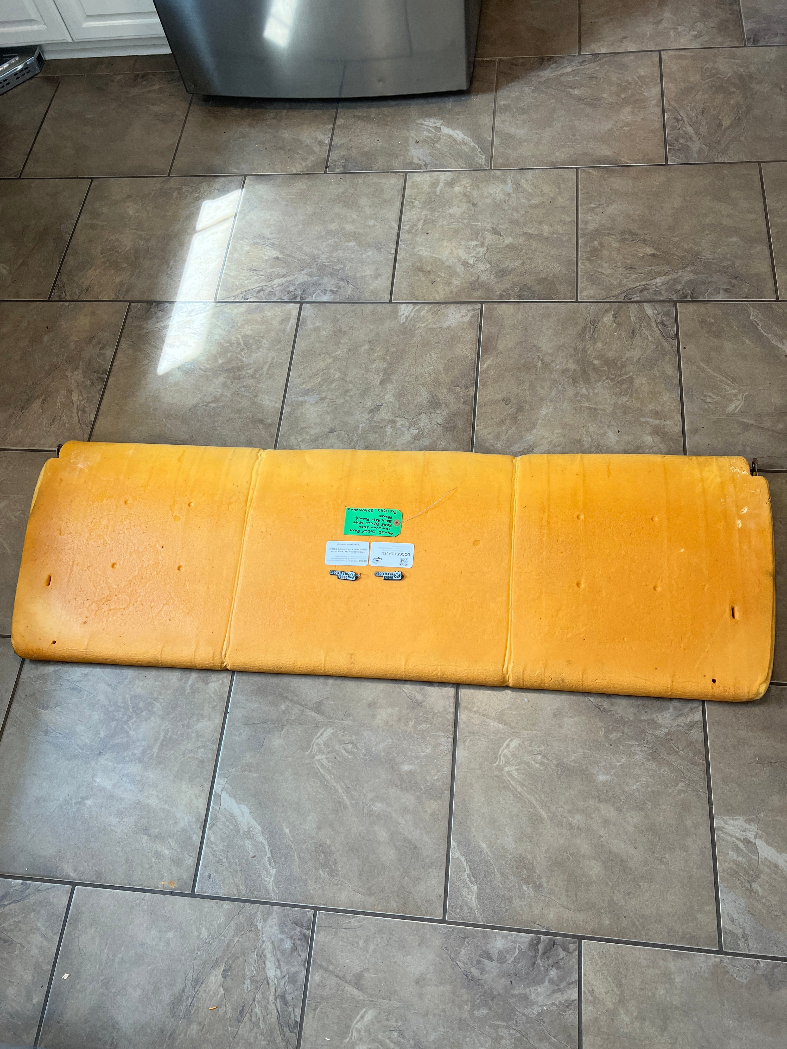 1994-2002 Dodge Ram Rear Bench Seat Back Foam & Frame 1500 2500 3500