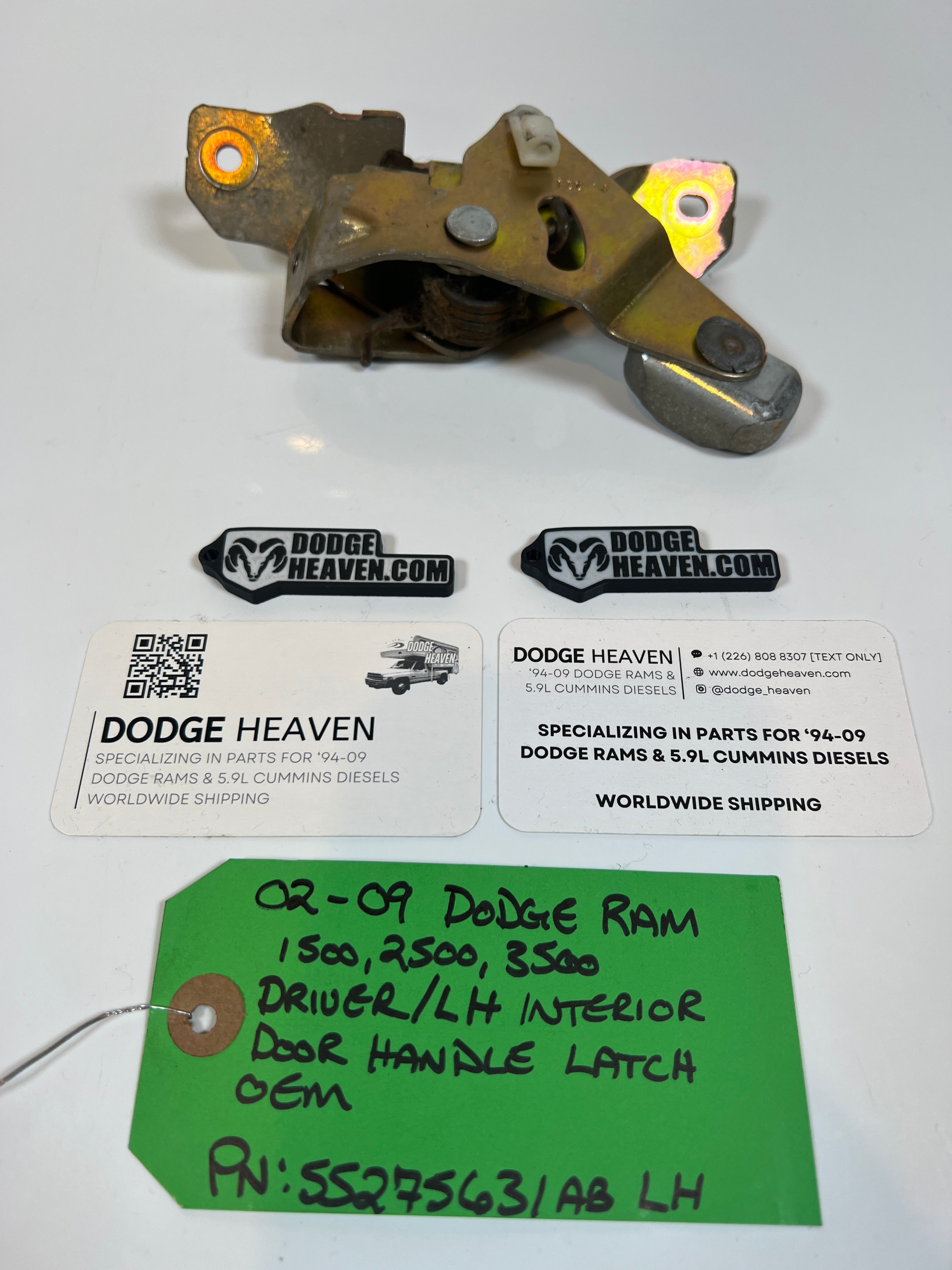 2002-2009 Dodge Ram Driver Interior Door Handle Latch