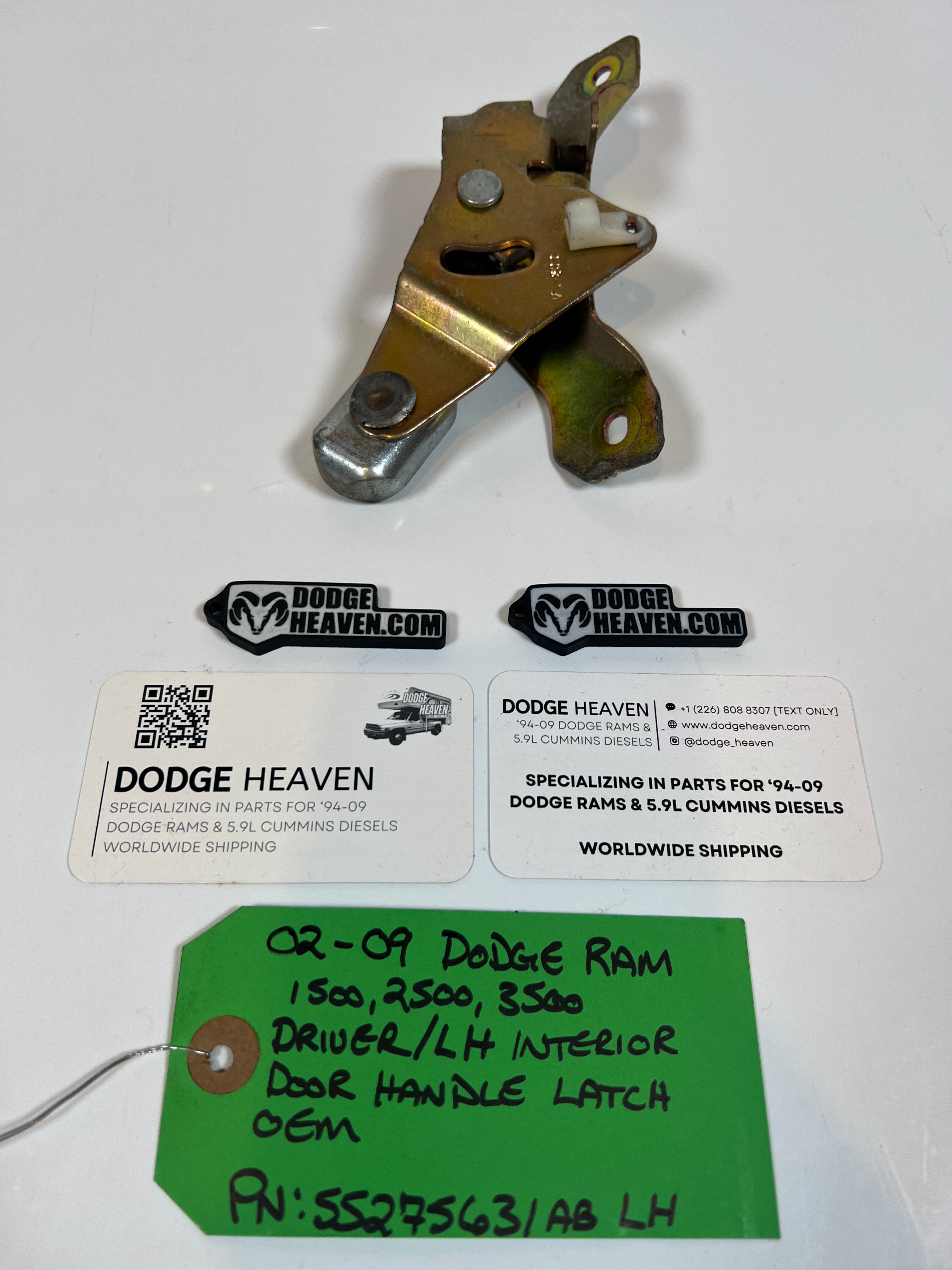 2002-2009 Dodge Ram Driver Interior Door Handle Latch