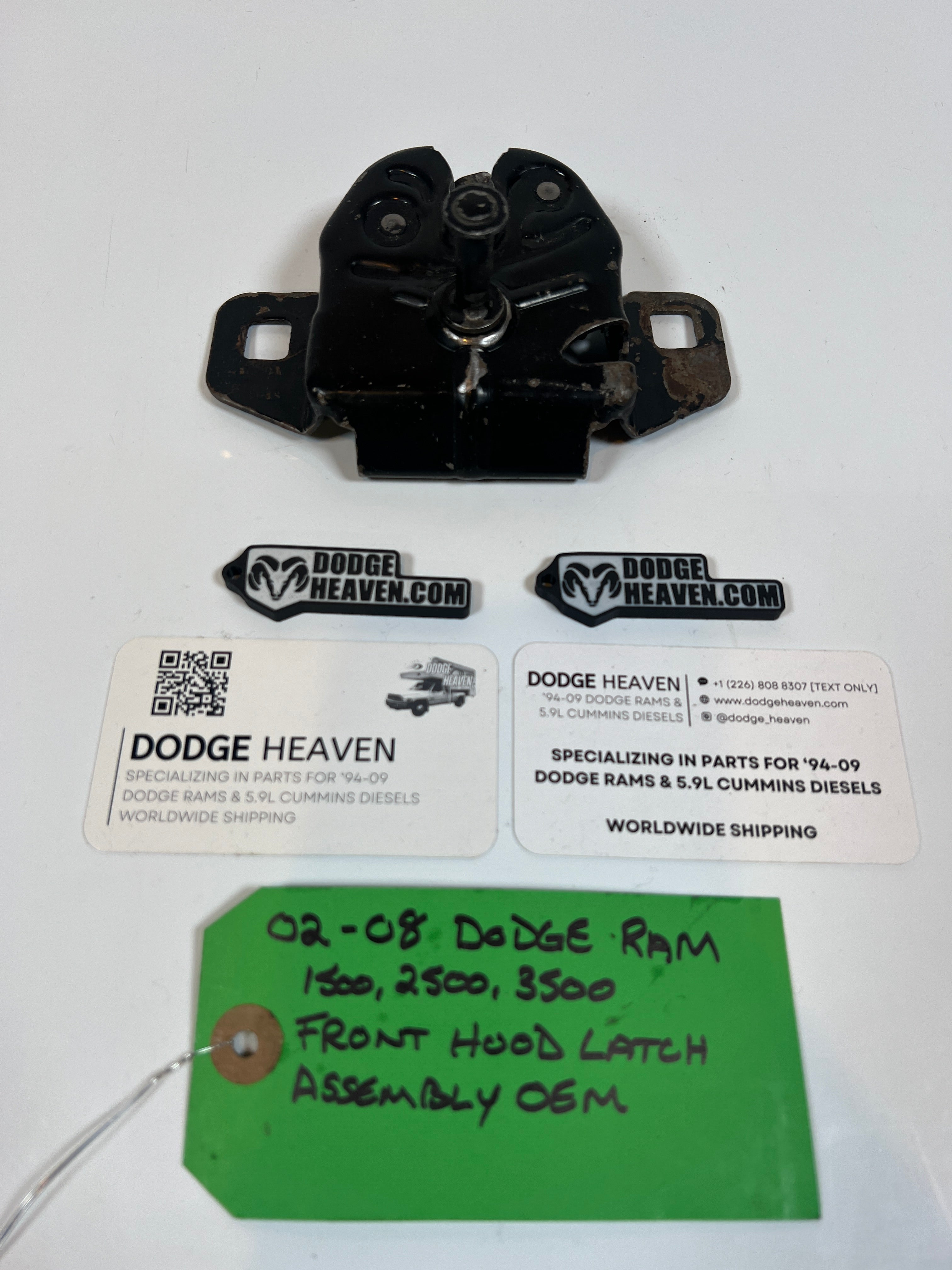 2002-2009 Dodge Ram Front Hood Latch Assembly 1500 2500 3500