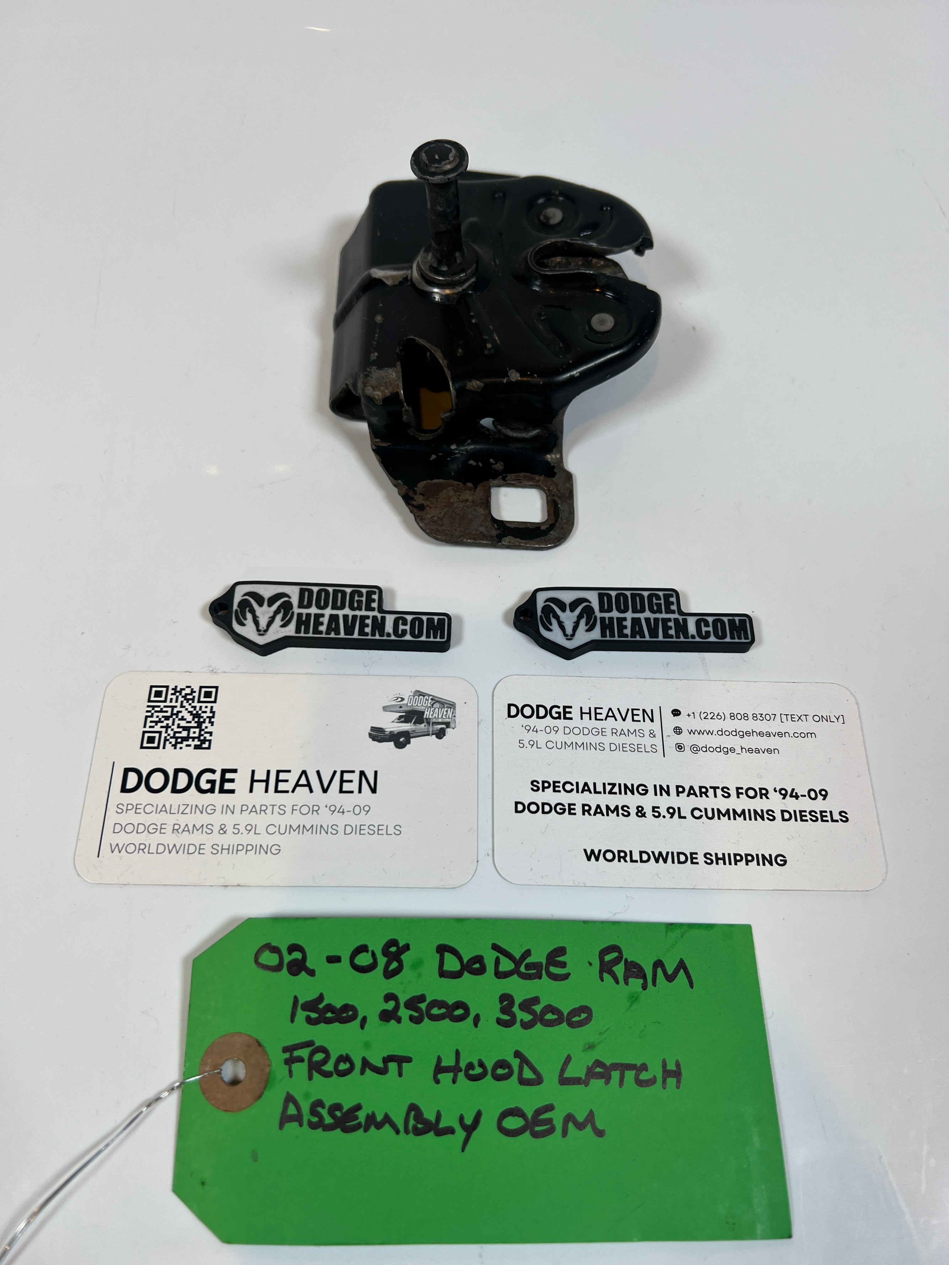 2002-2009 Dodge Ram Front Hood Latch Assembly 1500 2500 3500