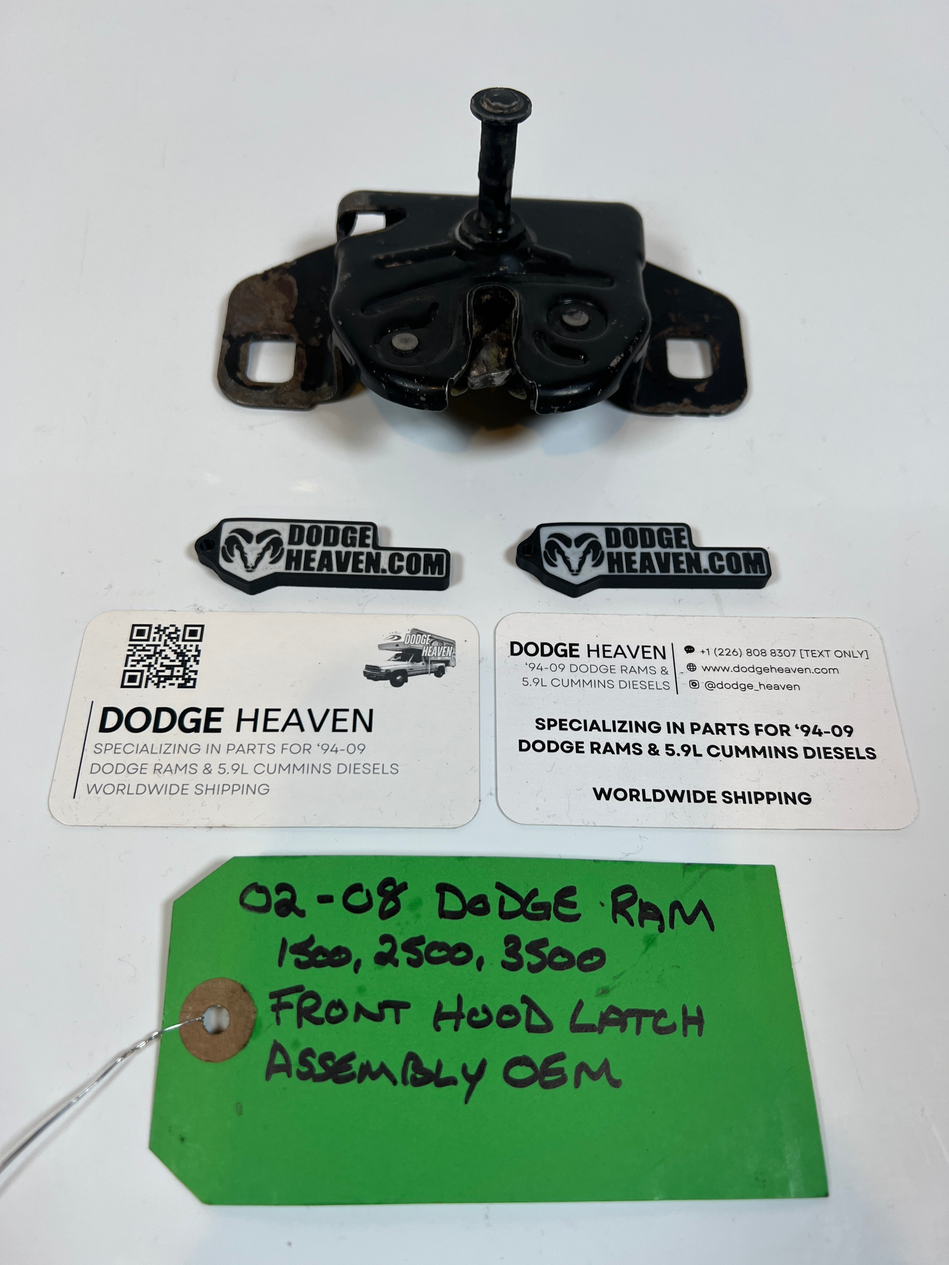 2002-2009 Dodge Ram Front Hood Latch Assembly 1500 2500 3500