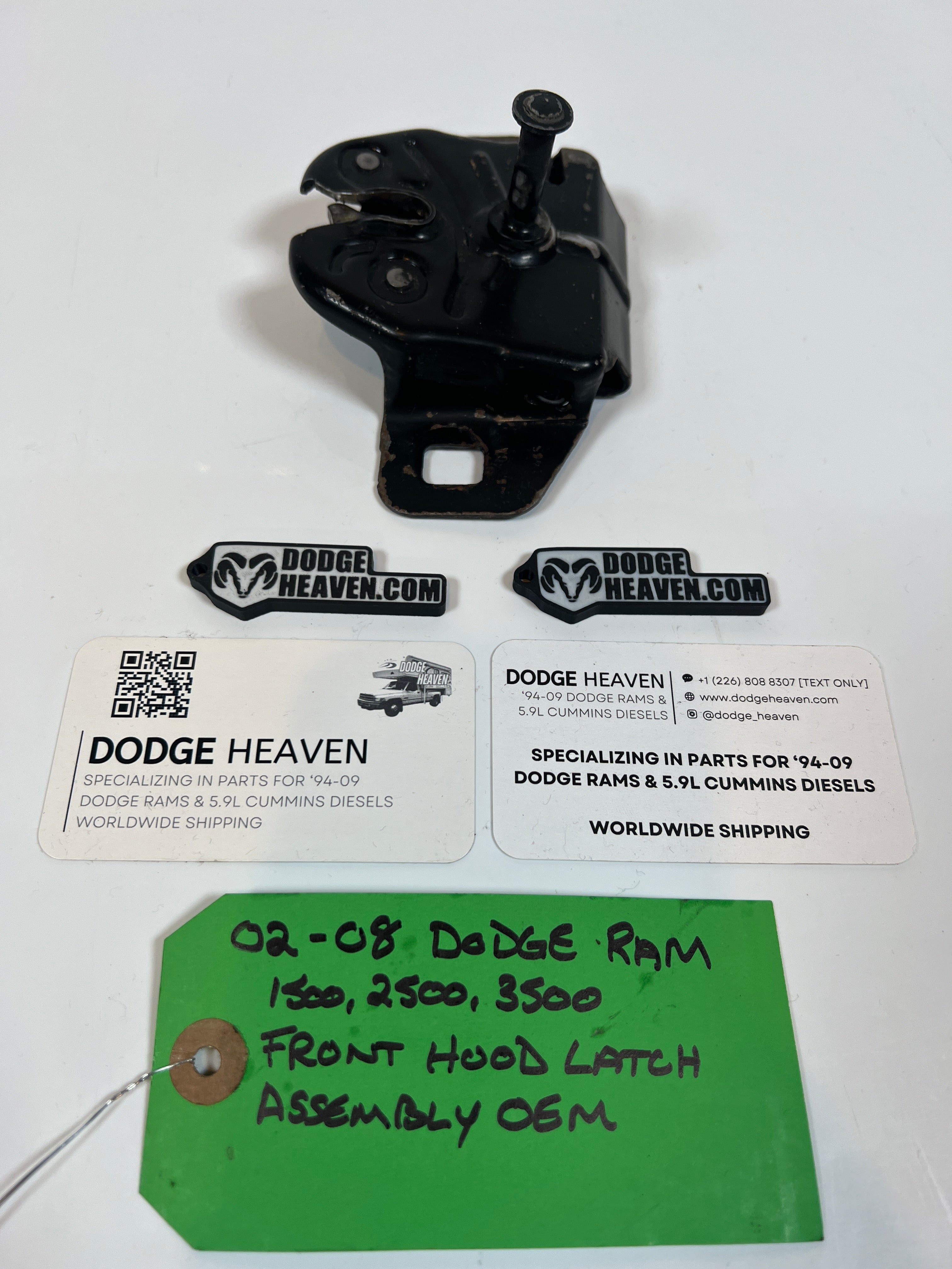 2002-2009 Dodge Ram Front Hood Latch Assembly 1500 2500 3500