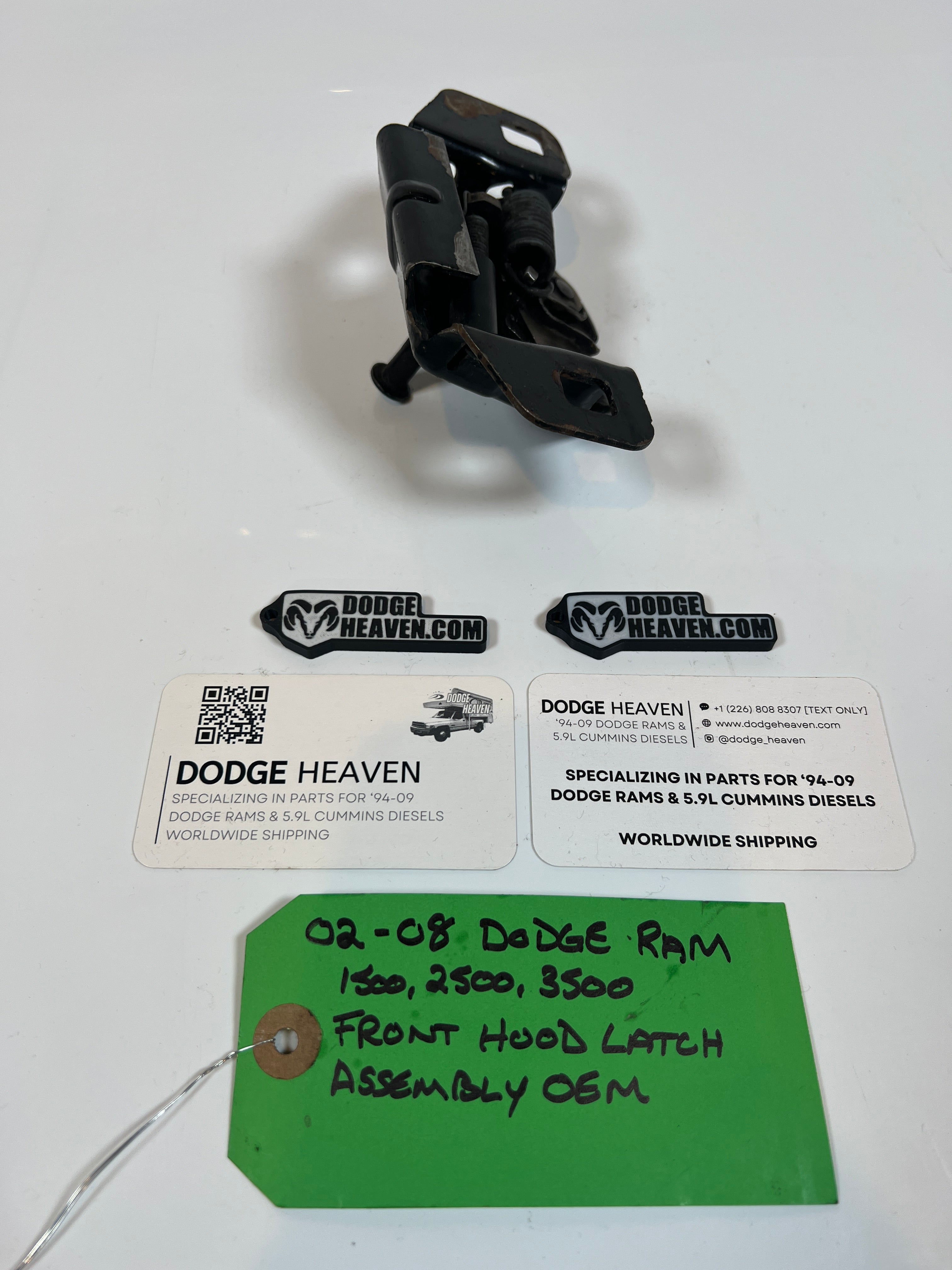 2002-2009 Dodge Ram Front Hood Latch Assembly 1500 2500 3500