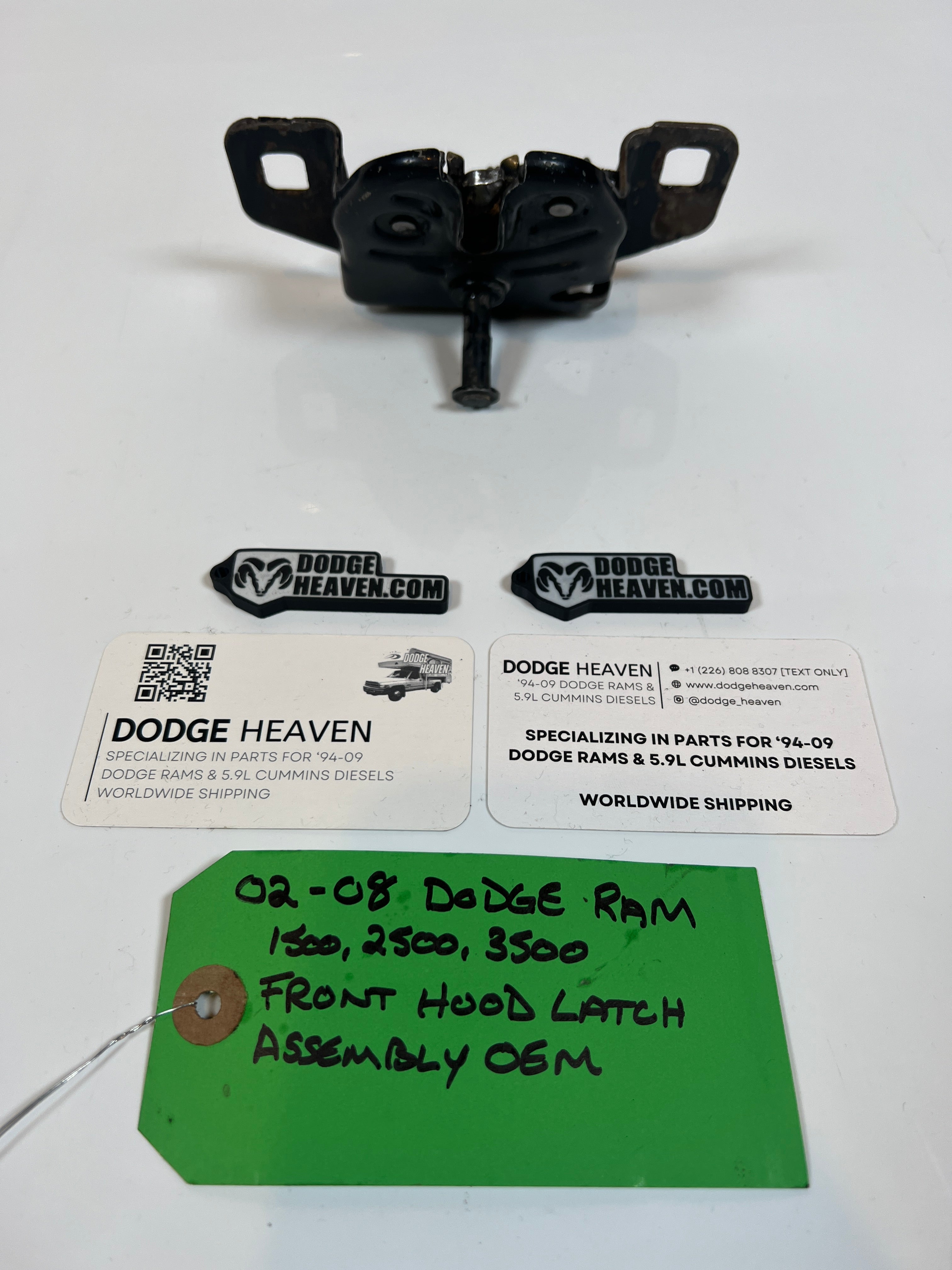 2002-2009 Dodge Ram Front Hood Latch Assembly 1500 2500 3500