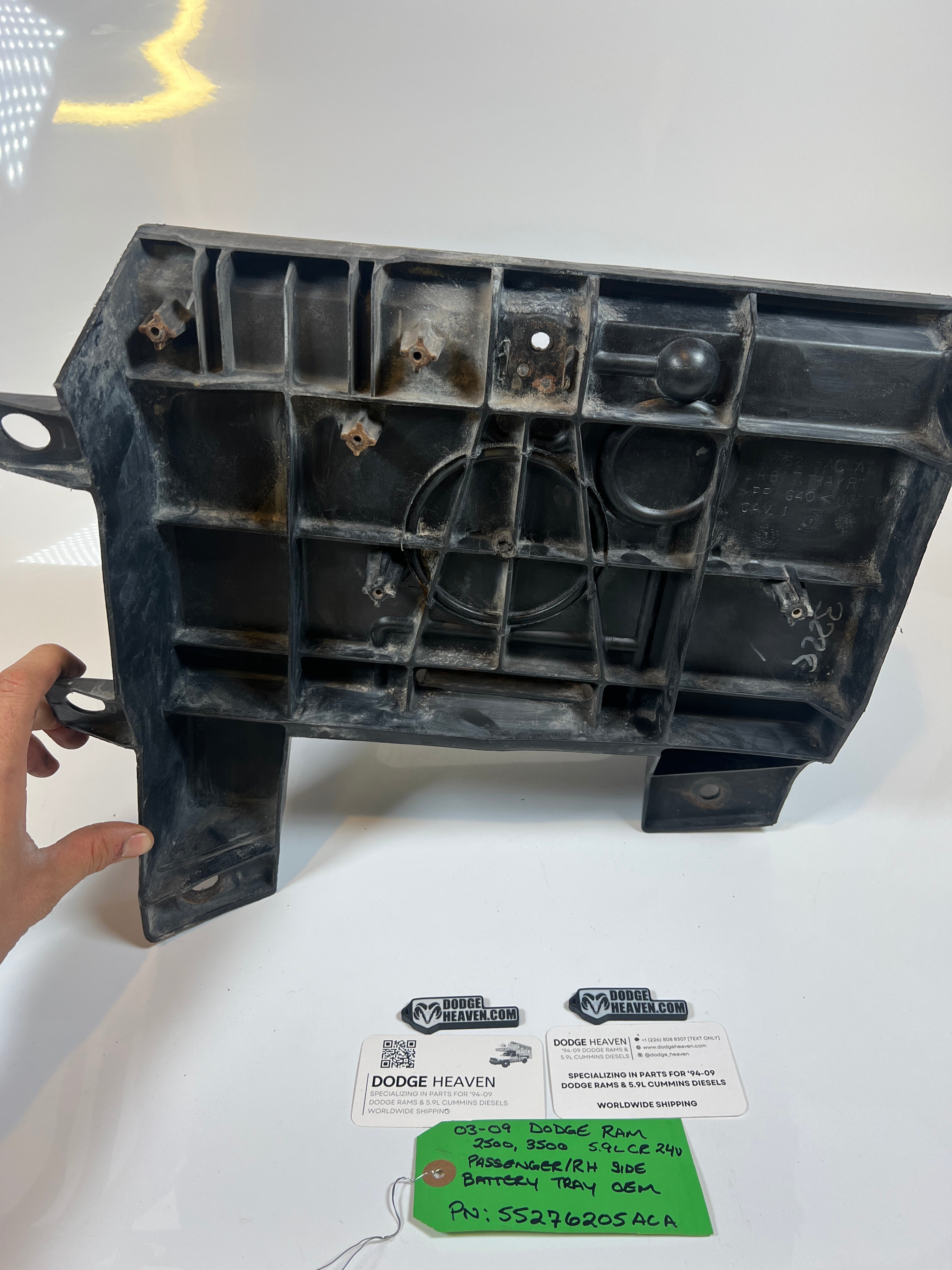 2003-2009 Dodge Ram Cummins Passenger RH Battery Tray 2500 3500