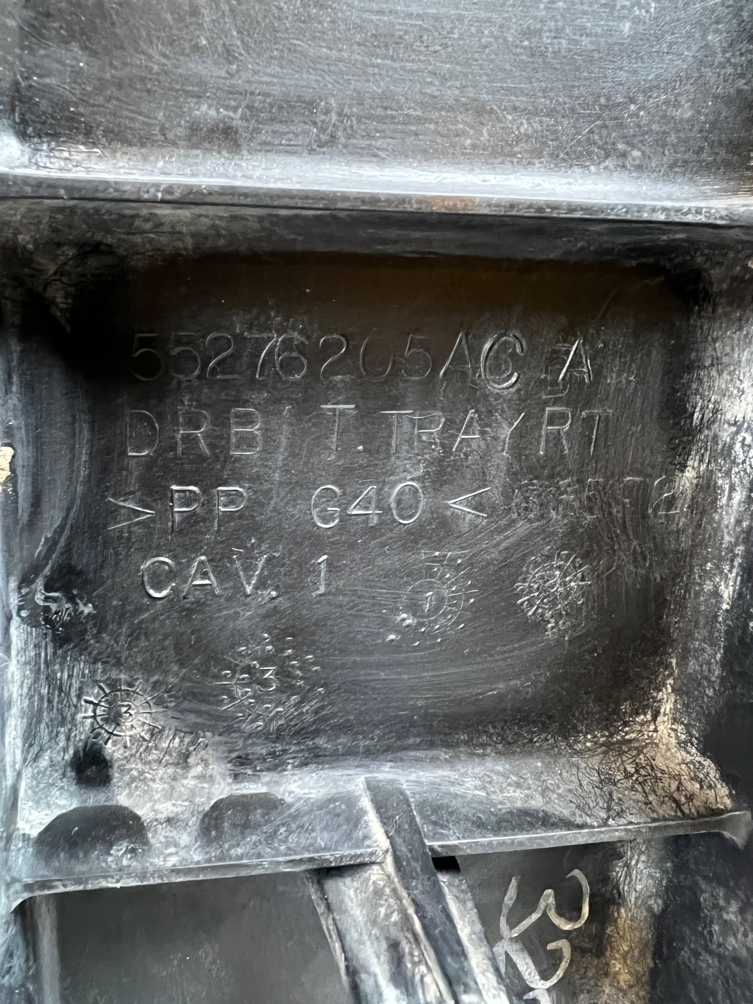 2003-2009 Dodge Ram Cummins Passenger RH Battery Tray 2500 3500