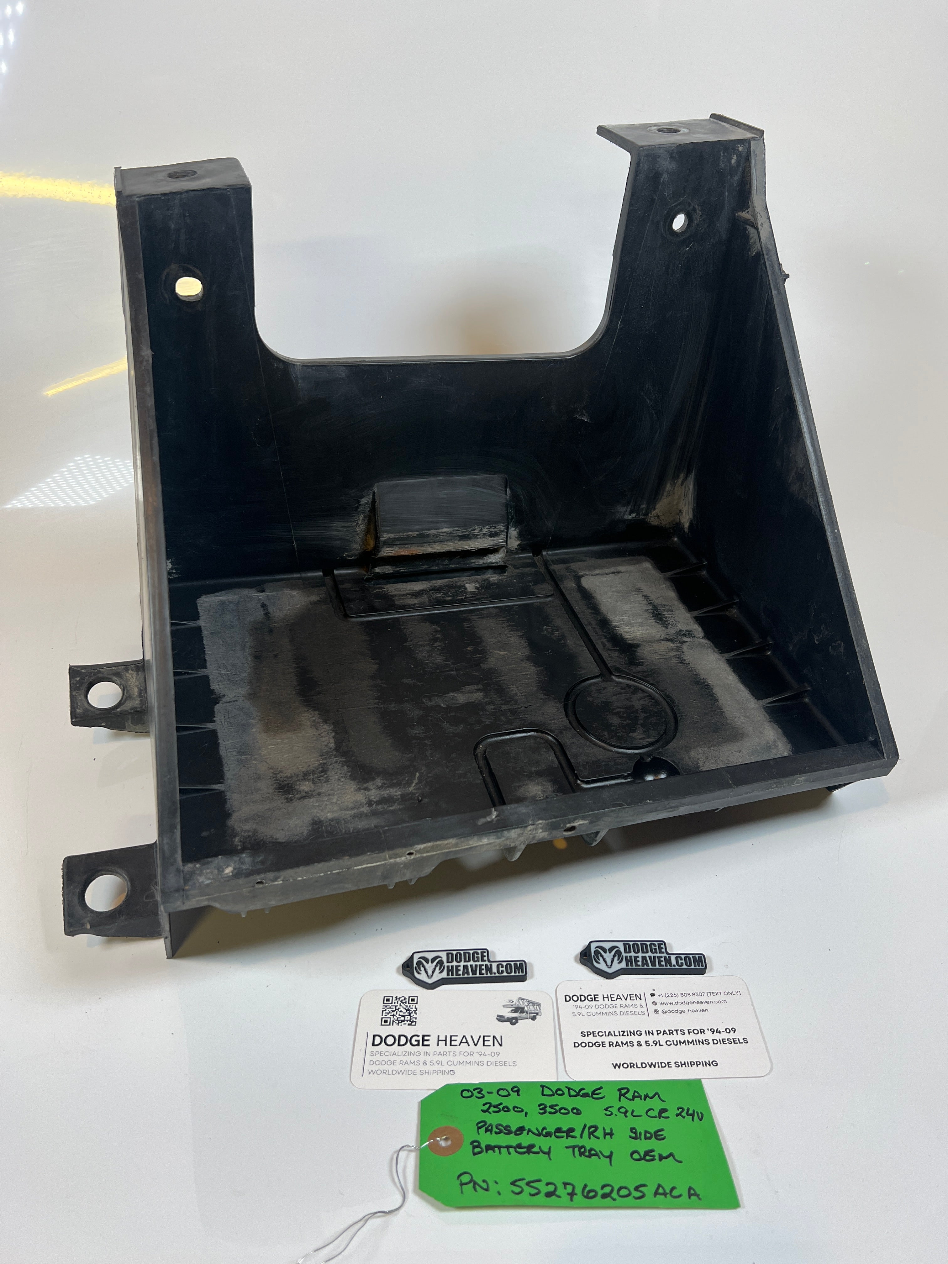 2003-2009 Dodge Ram Cummins Passenger RH Battery Tray 2500 3500