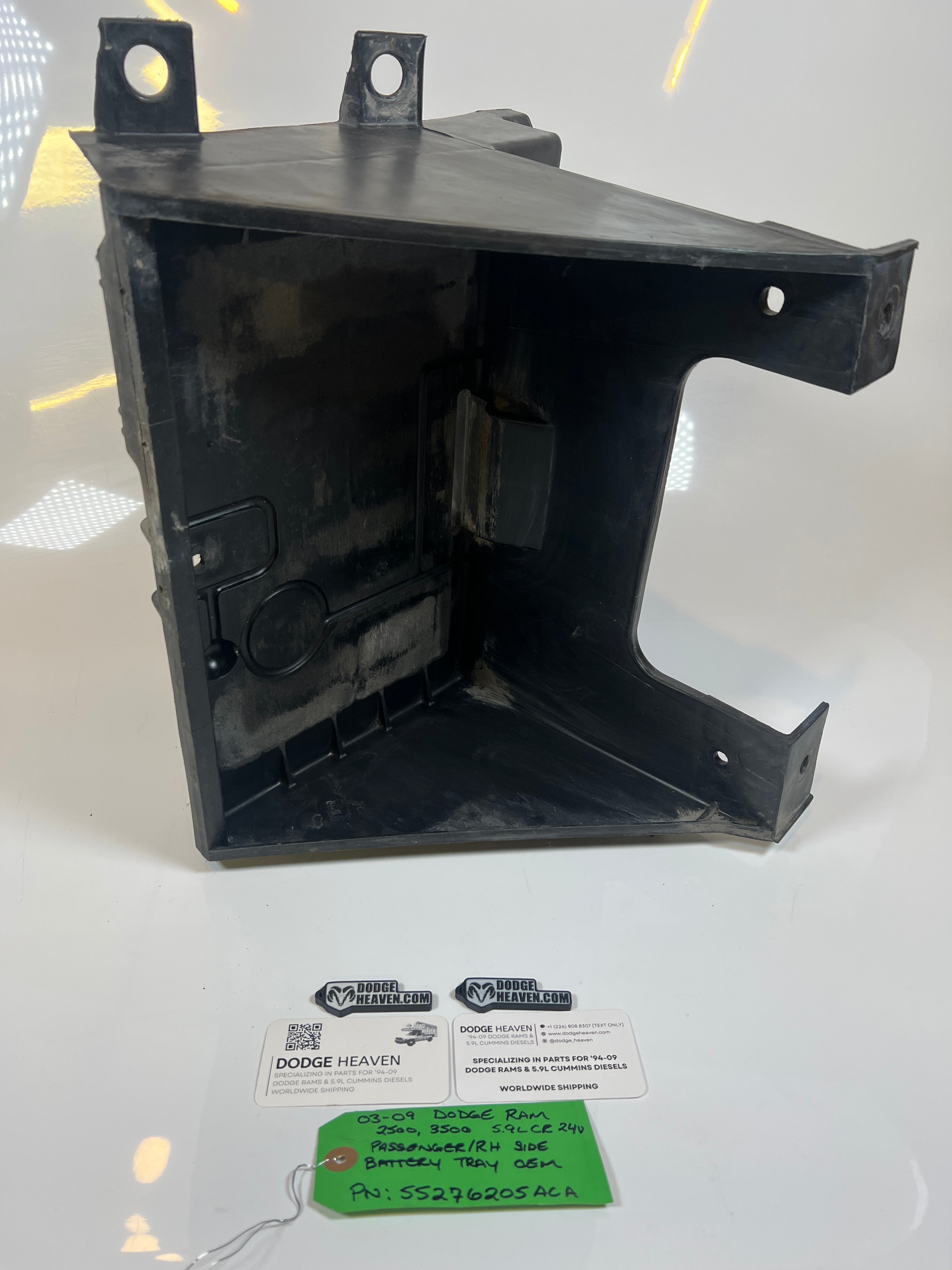 2003-2009 Dodge Ram Cummins Passenger RH Battery Tray 2500 3500