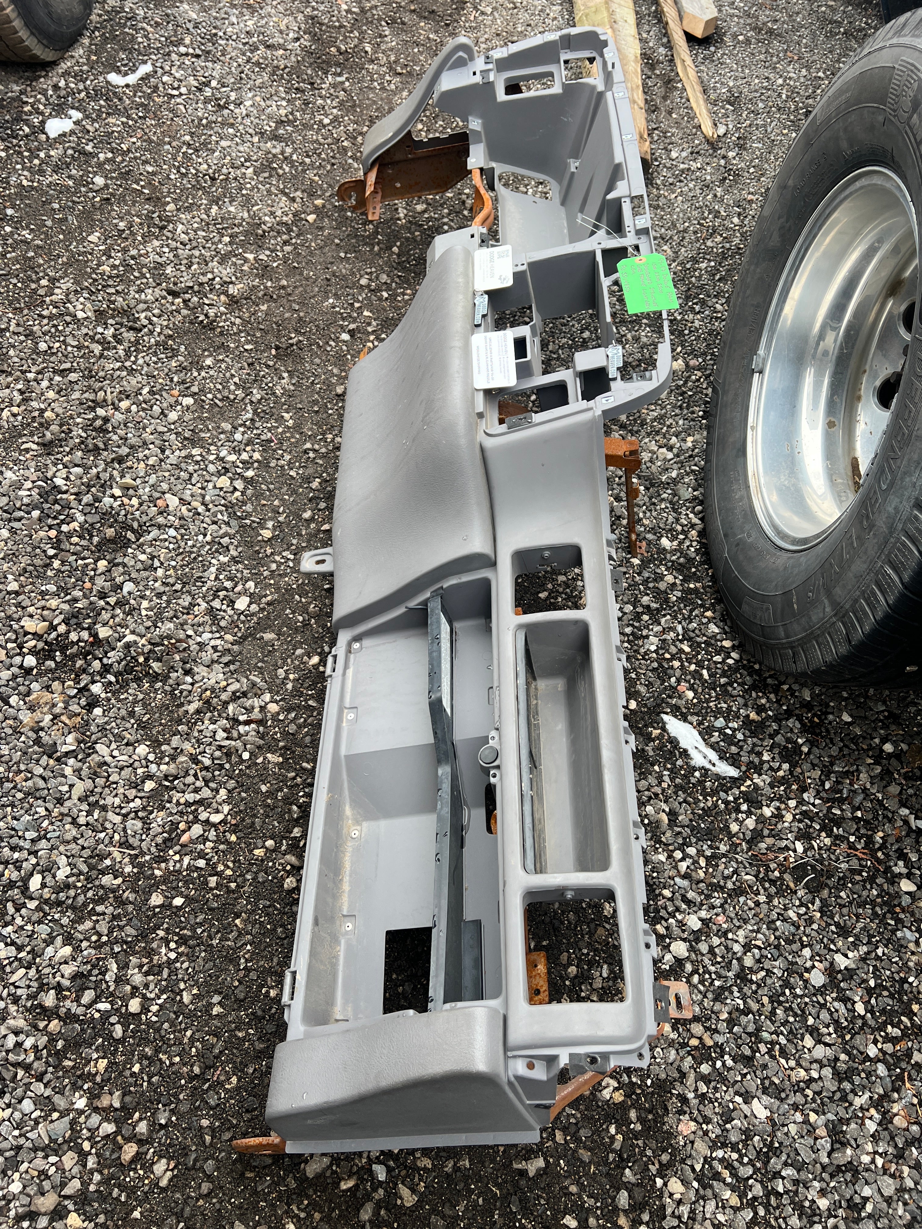 1994-1997 Dodge Ram Dash Core / Frame Structure Light Grey 1500-3500