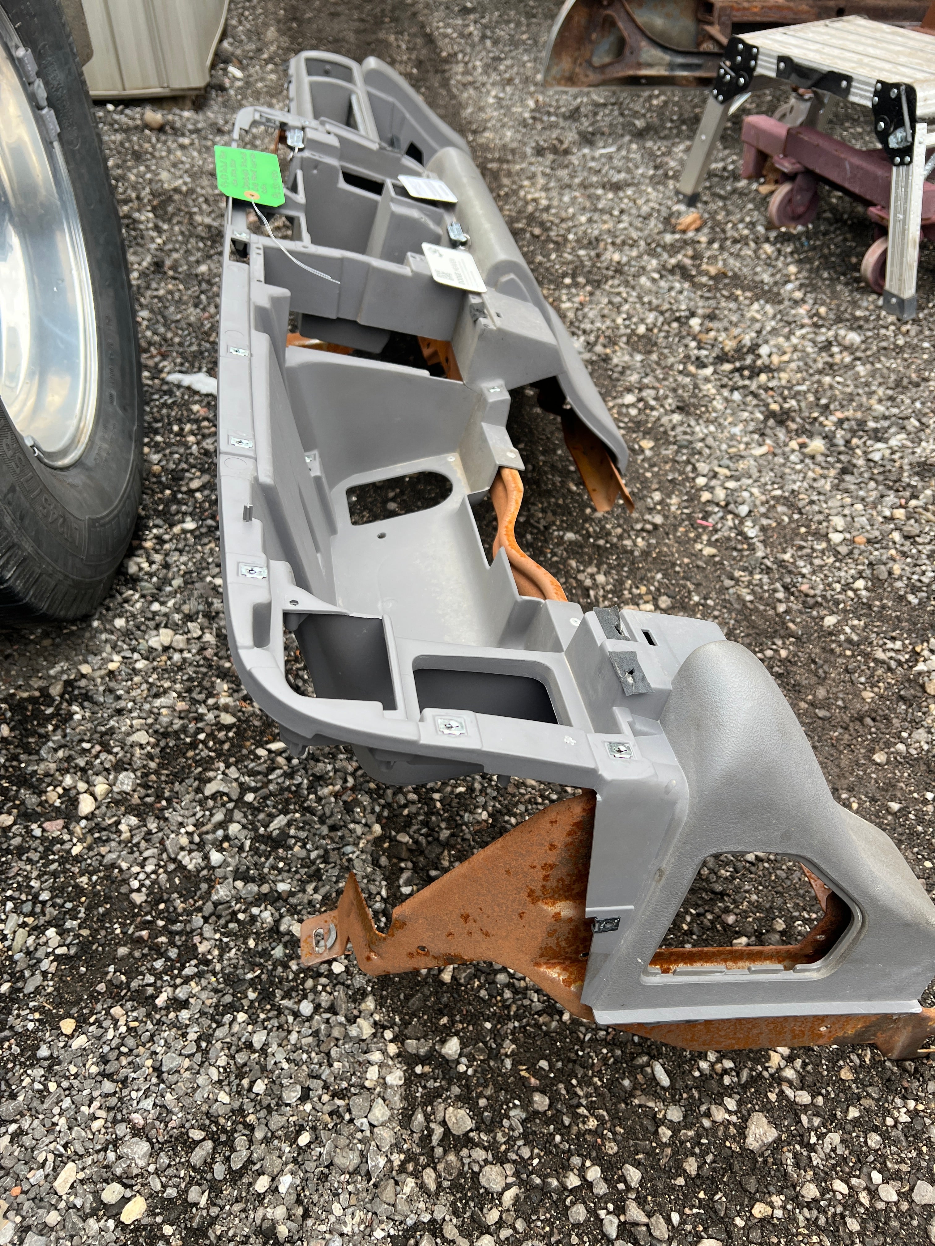 1994-1997 Dodge Ram Dash Core / Frame Structure Light Grey 1500-3500