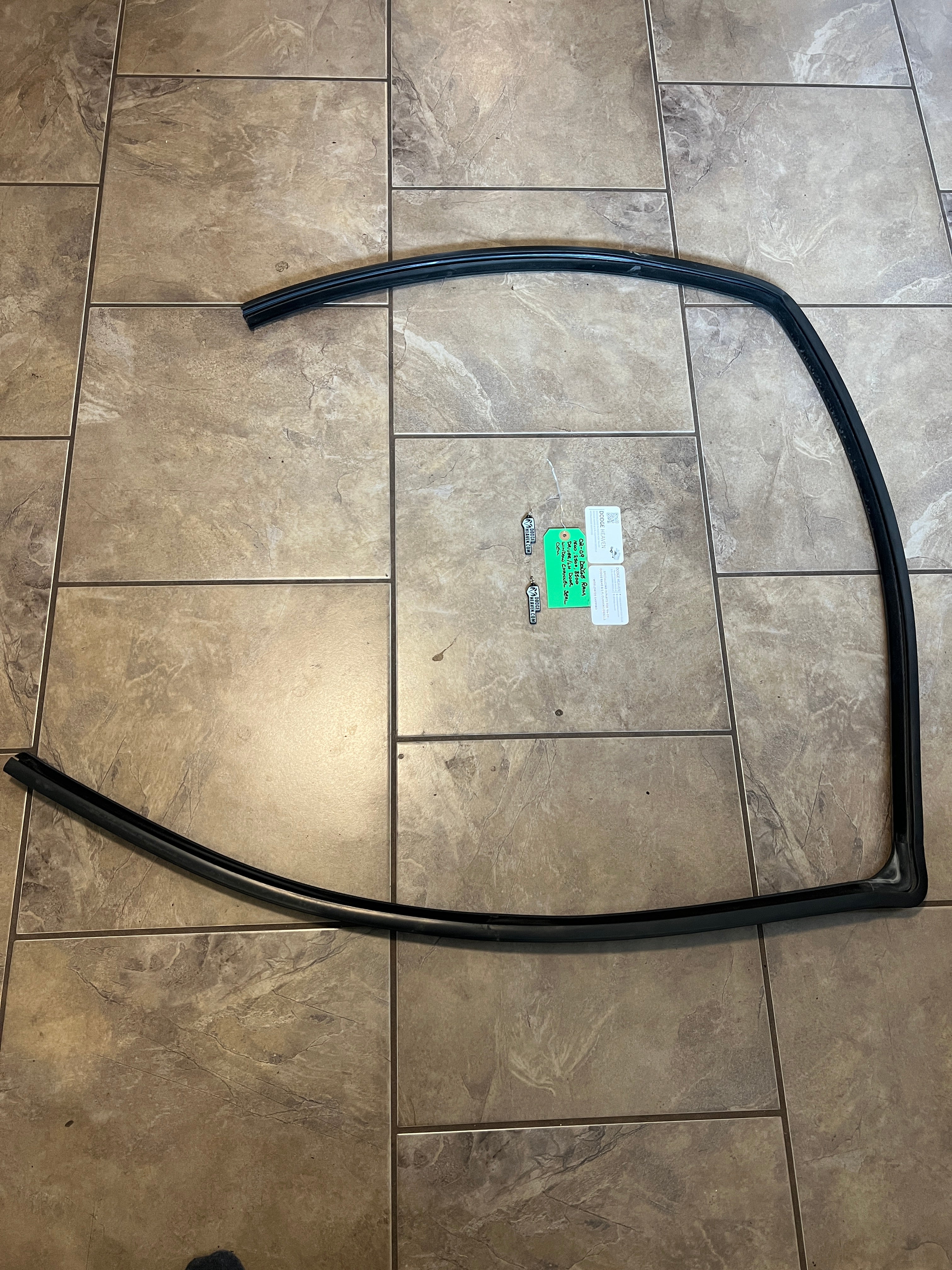 2002-2009 Dodge Ram Driver Front Door Window Channel Seal 1500 2500 3500
