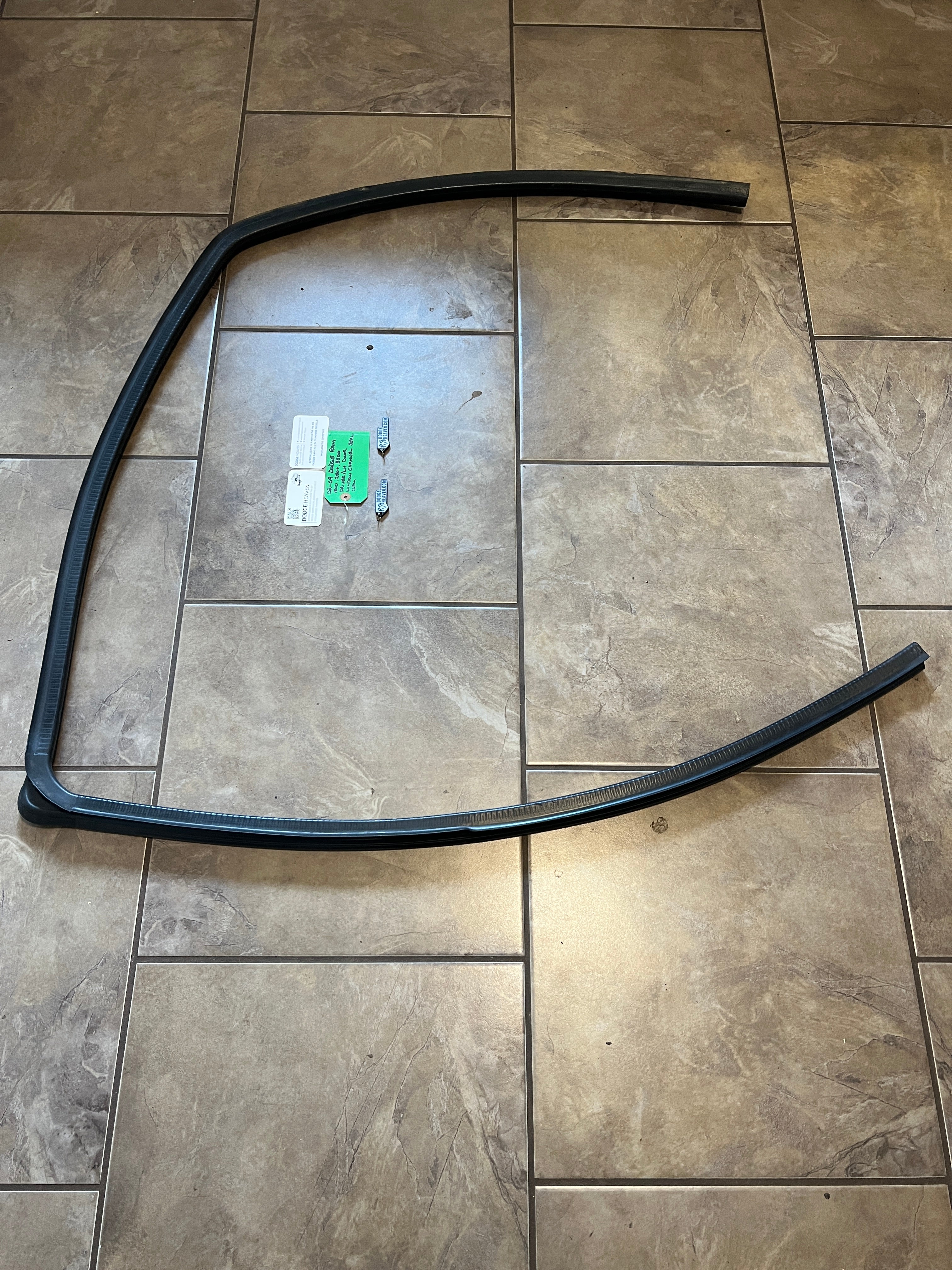 2002-2009 Dodge Ram Driver Front Door Window Channel Seal 1500 2500 3500