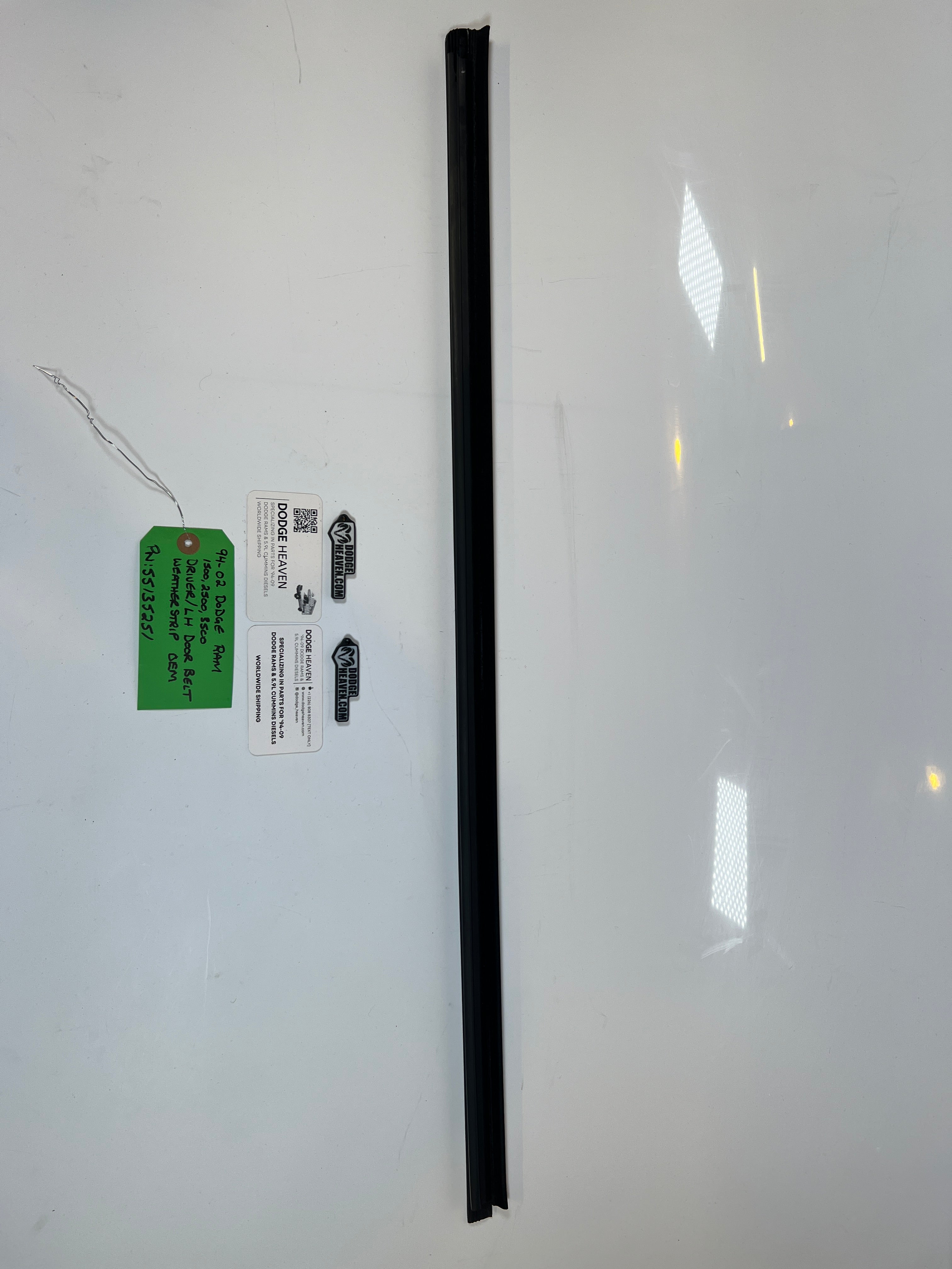 1994-2002 Dodge Ram Driver / LH Door Belt Weather Strip 1500-3500