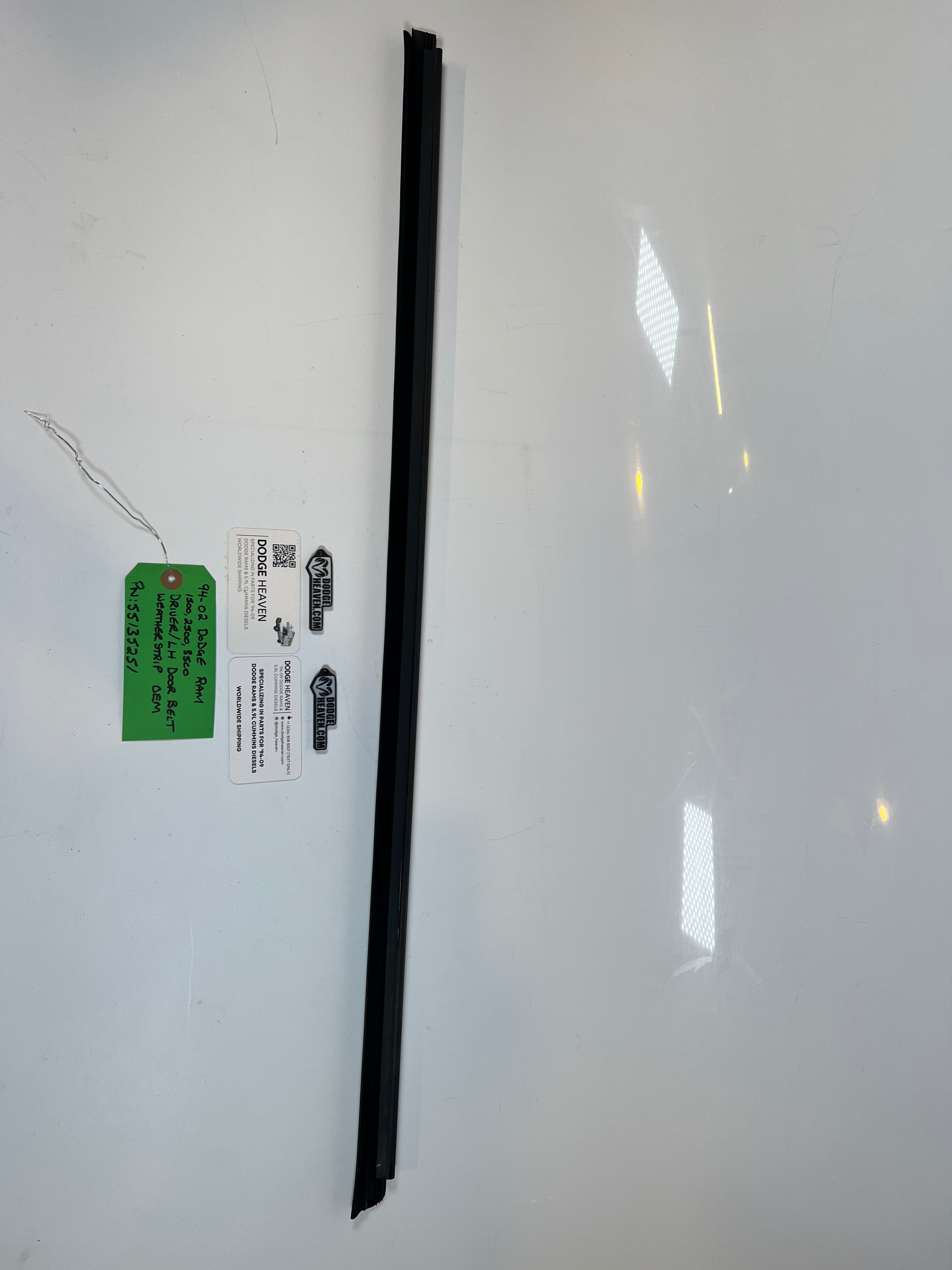 1994-2002 Dodge Ram Driver / LH Door Belt Weather Strip 1500-3500