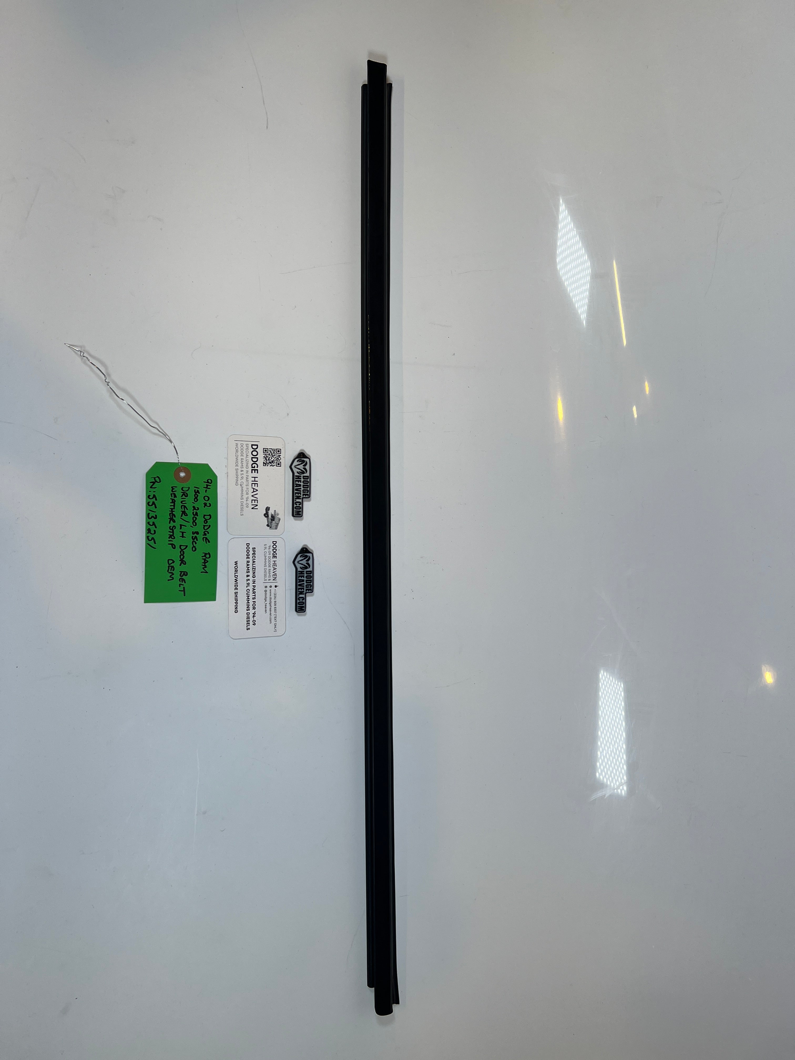 1994-2002 Dodge Ram Driver / LH Door Belt Weather Strip 1500-3500