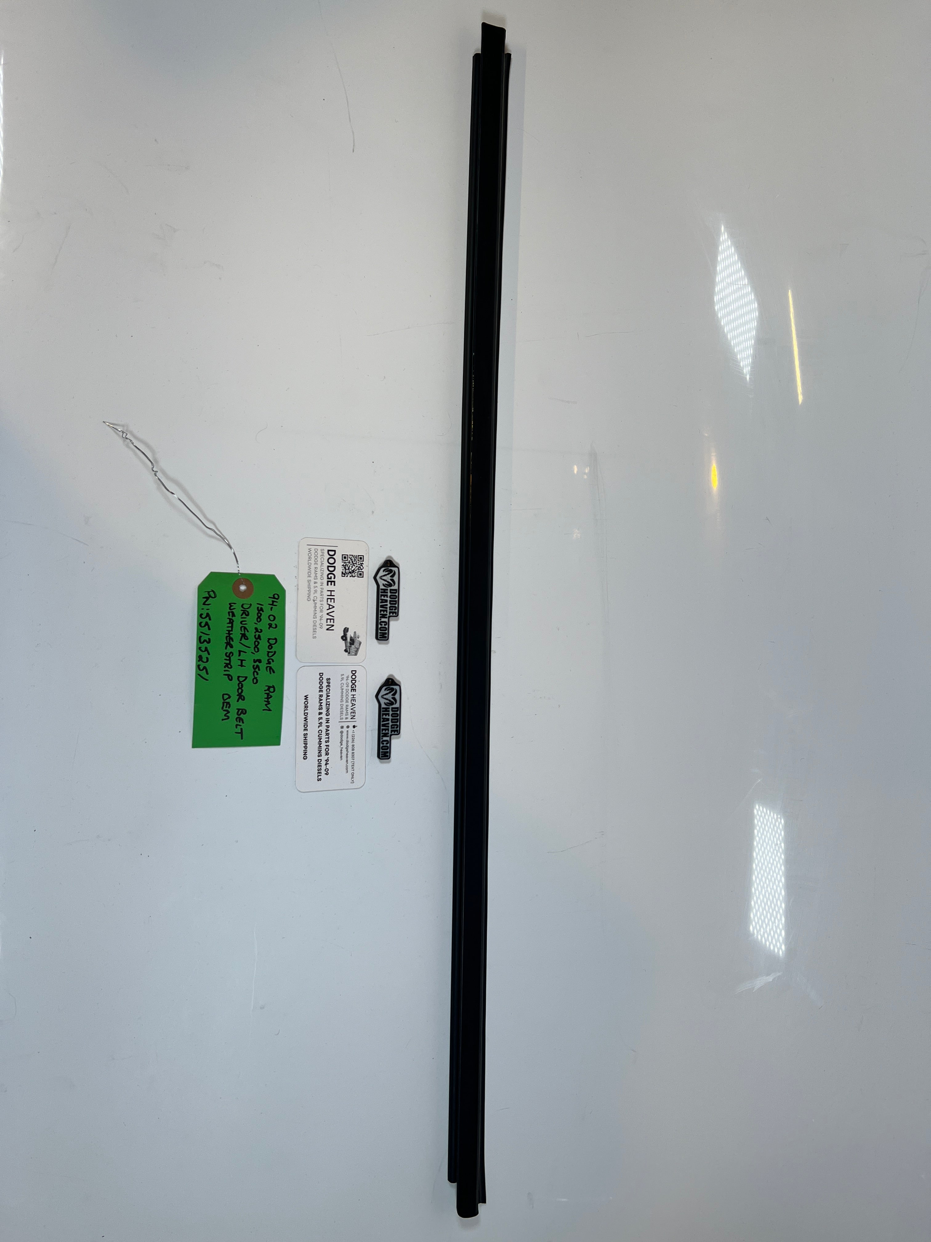 1994-2002 Dodge Ram Driver / LH Door Belt Weather Strip 1500-3500