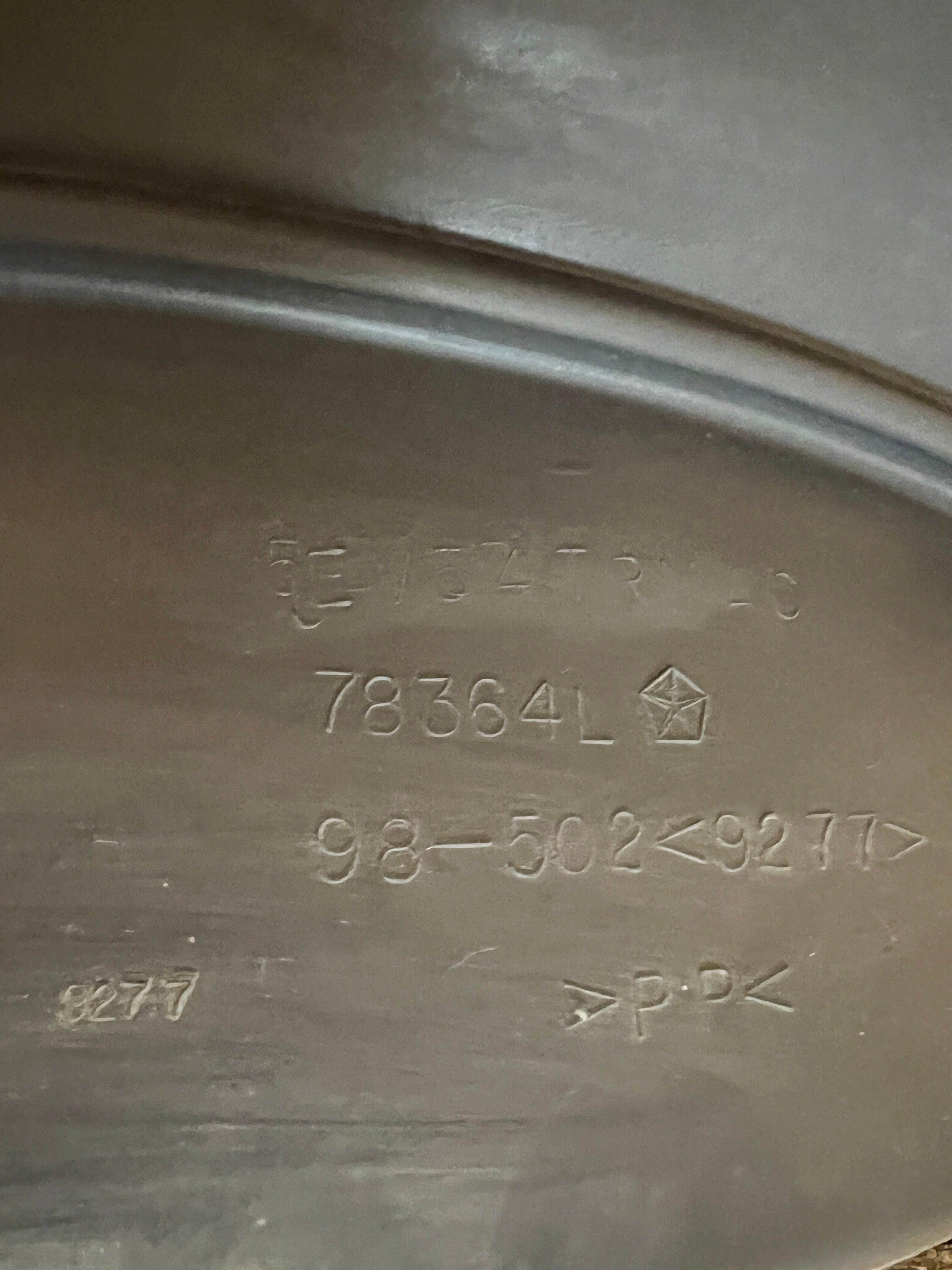 1998-2002 Dodge Ram Rear Passenger Door Panel EXT Cab 1500-3500 Dark Grey