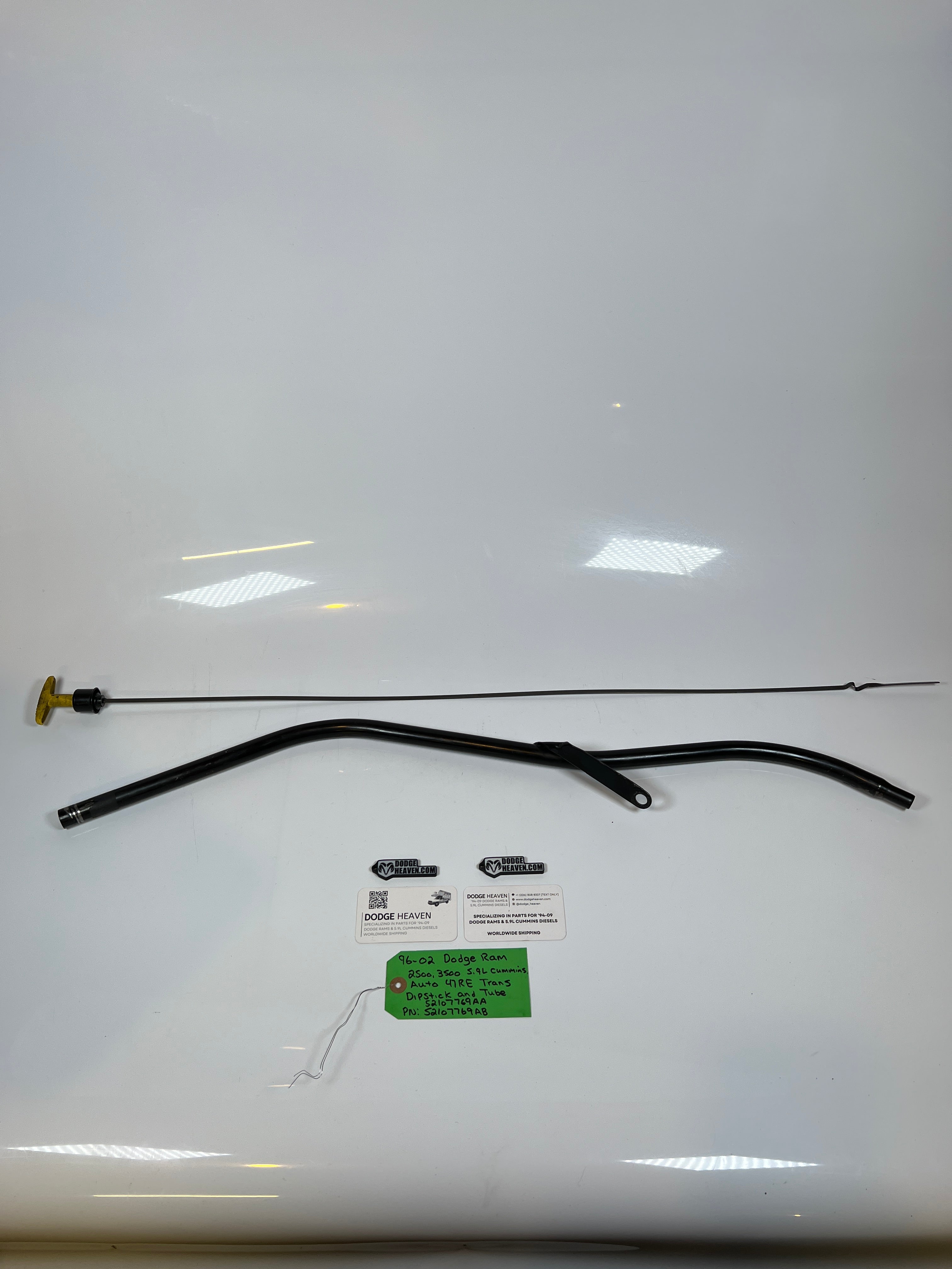 1996-2002 Dodge Ram 5.9L Cummins 47RE Transmission Dipstick & Tube