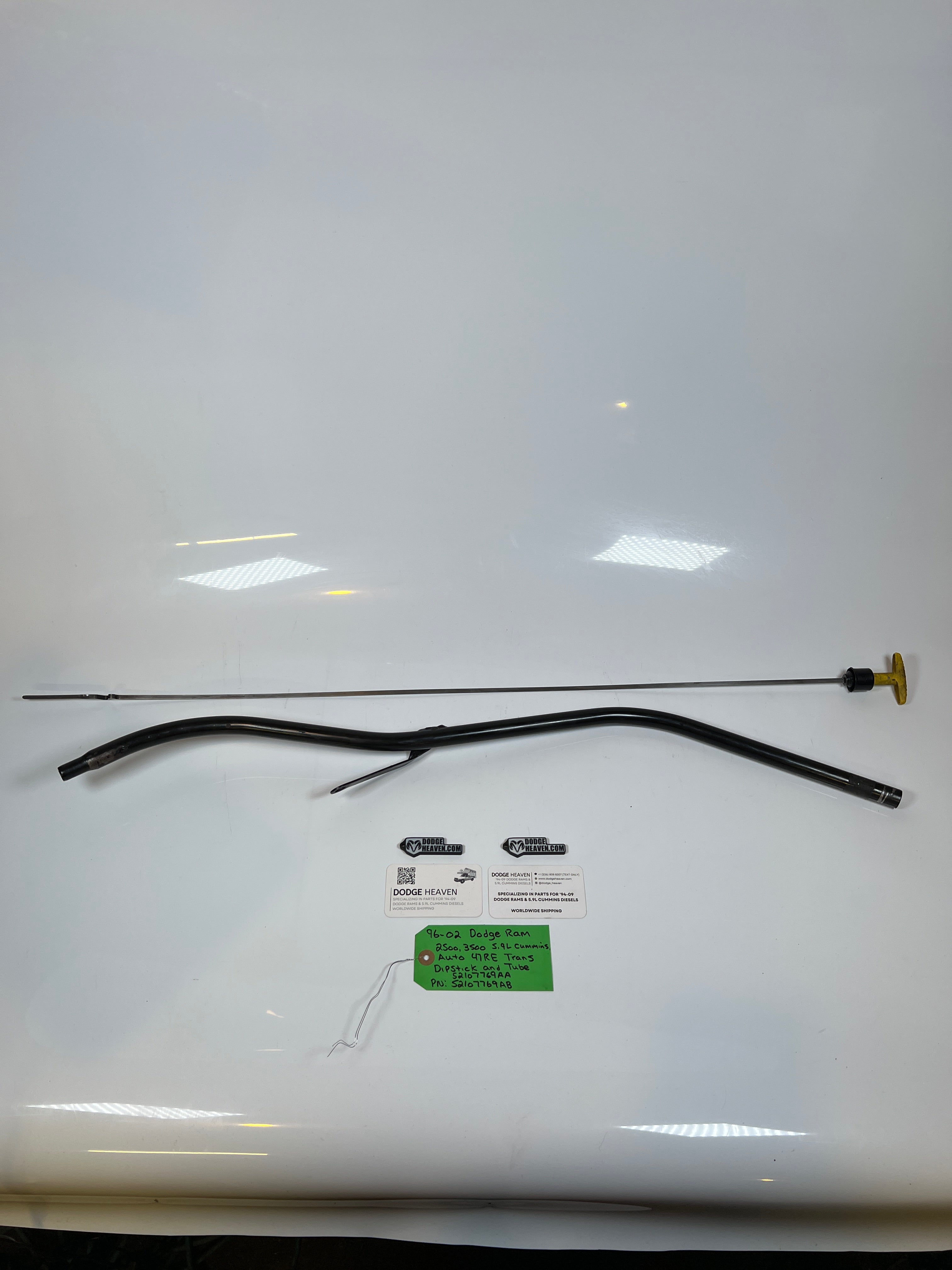 1996-2002 Dodge Ram 5.9L Cummins 47RE Transmission Dipstick & Tube