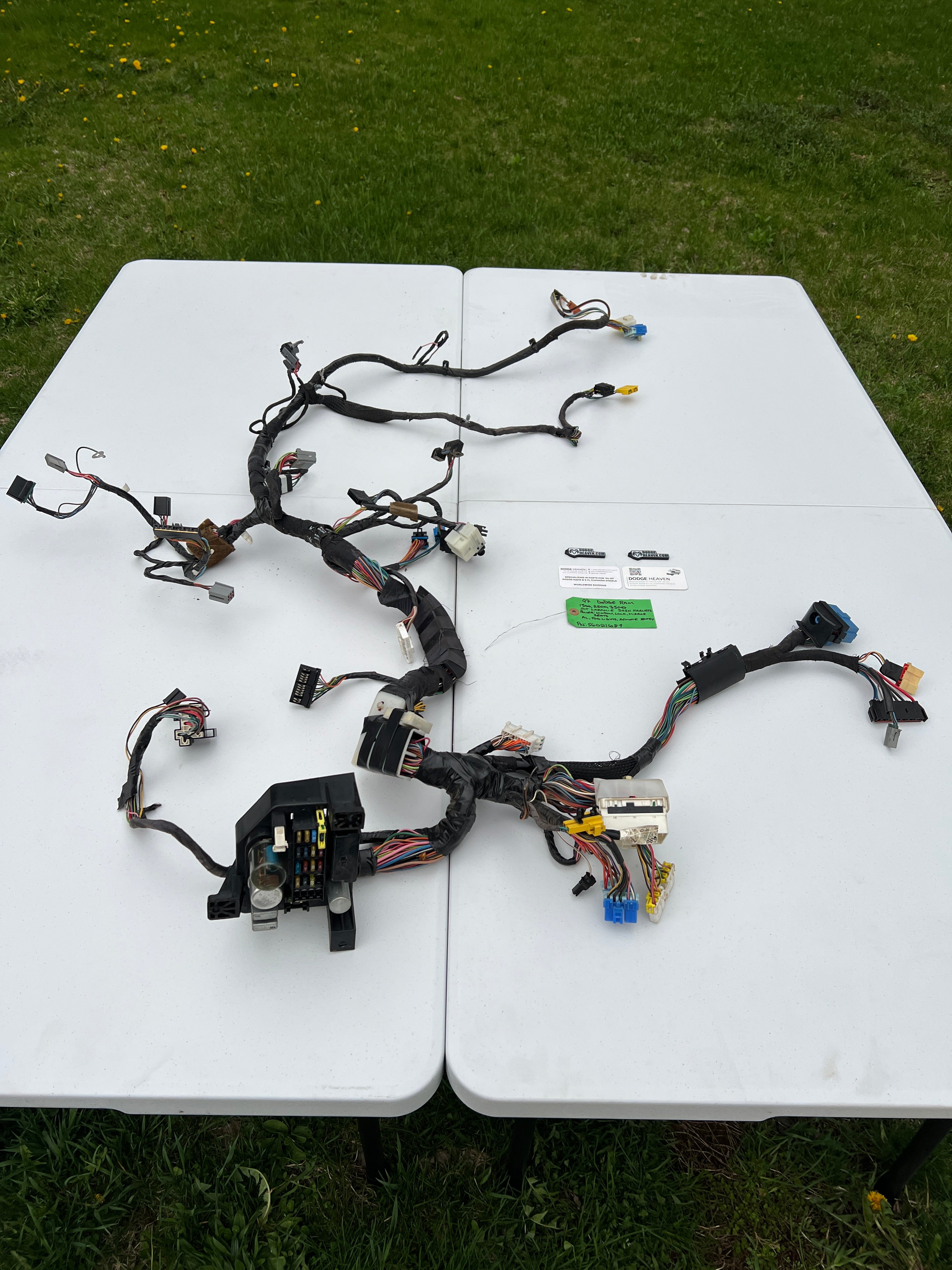 1997-1997 Dodge Ram SLT Laramie Dash Wiring Harness 1500 2500 3500