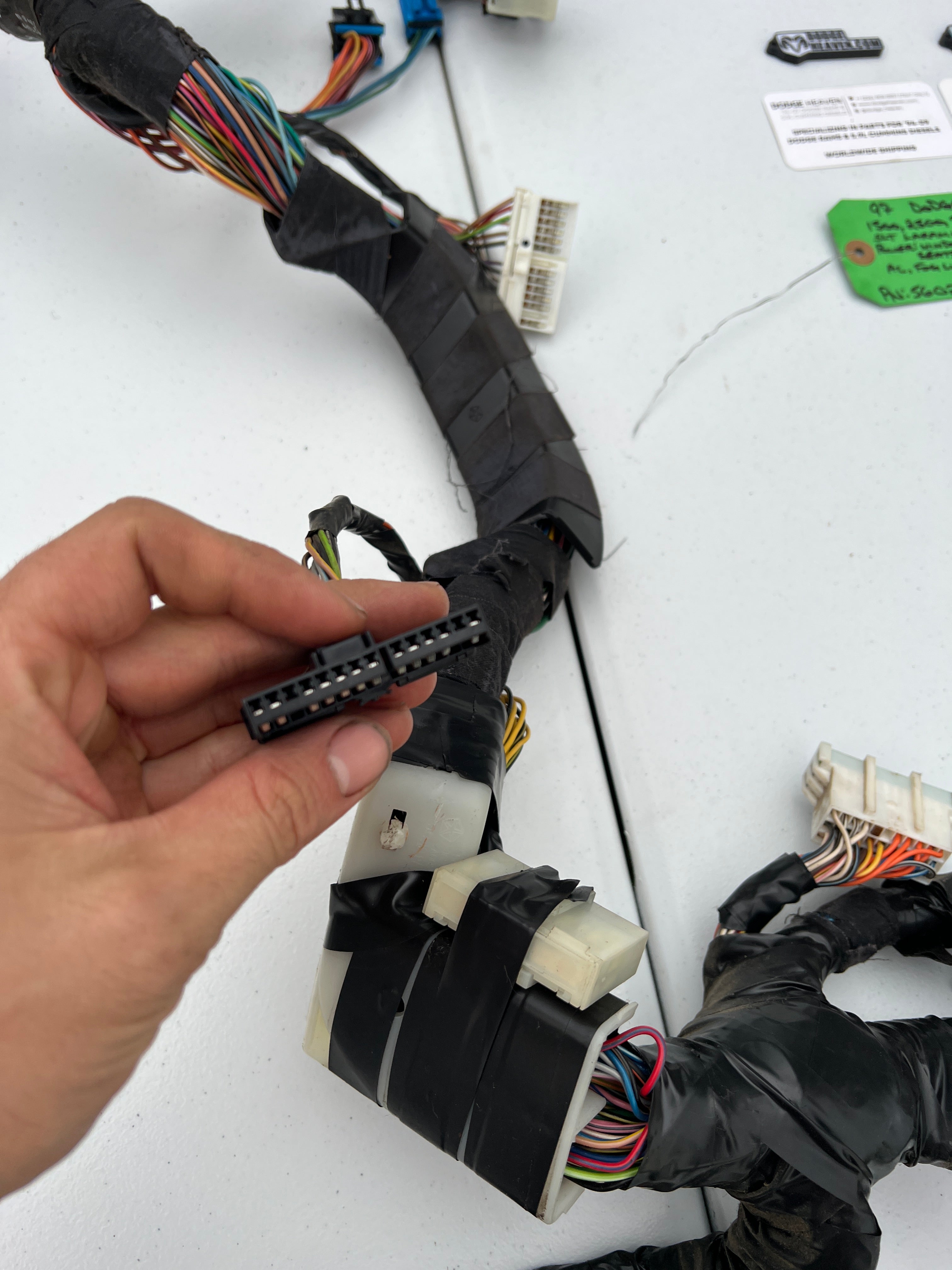 1997-1997 Dodge Ram SLT Laramie Dash Wiring Harness 1500 2500 3500