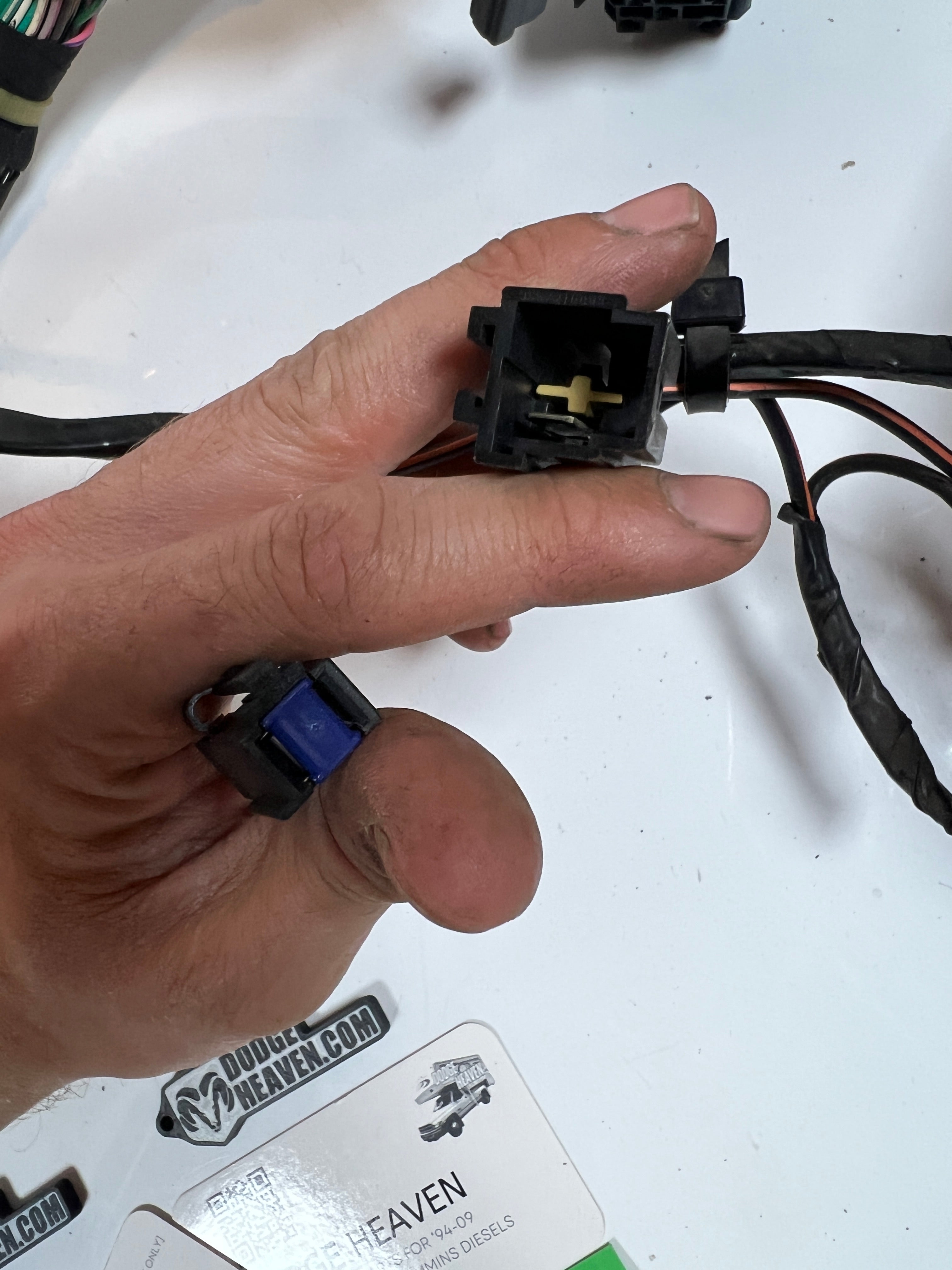 1996-1996 Dodge Ram 2500 3500 5.9l Cummins Dash Wiring Harness OEM