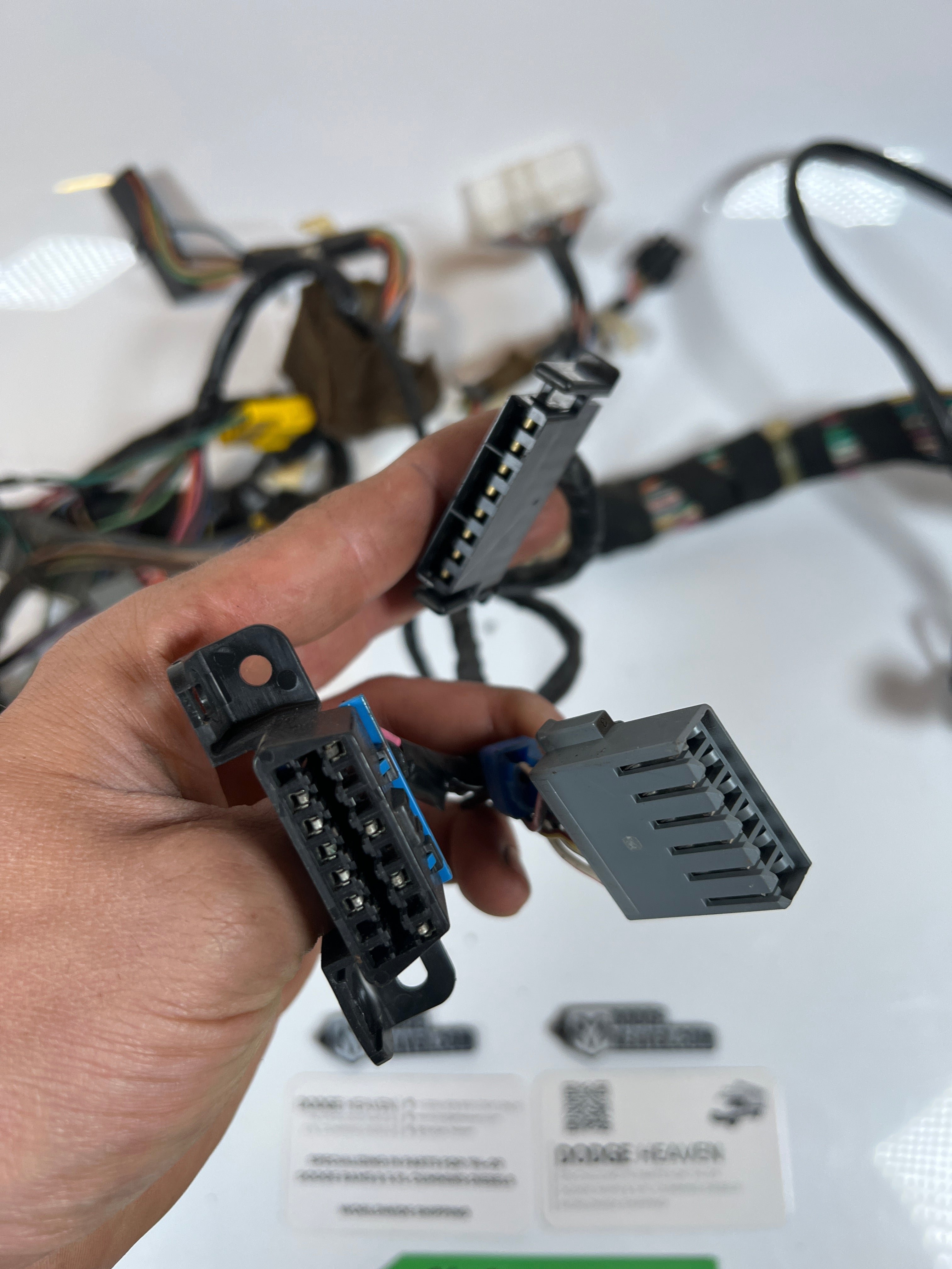 1996-1996 Dodge Ram 2500 3500 5.9l Cummins Dash Wiring Harness OEM