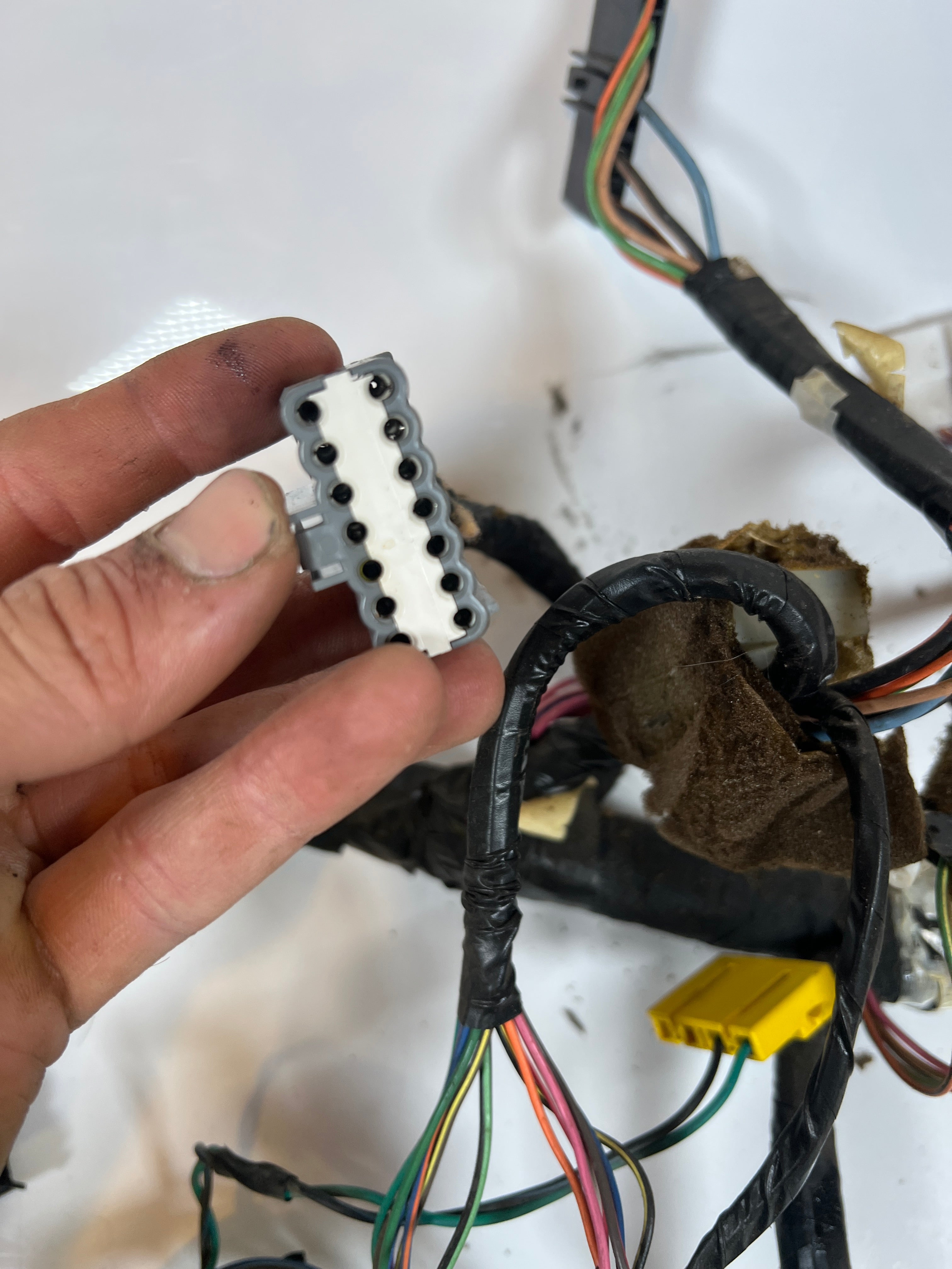 1996-1996 Dodge Ram 2500 3500 5.9l Cummins Dash Wiring Harness OEM