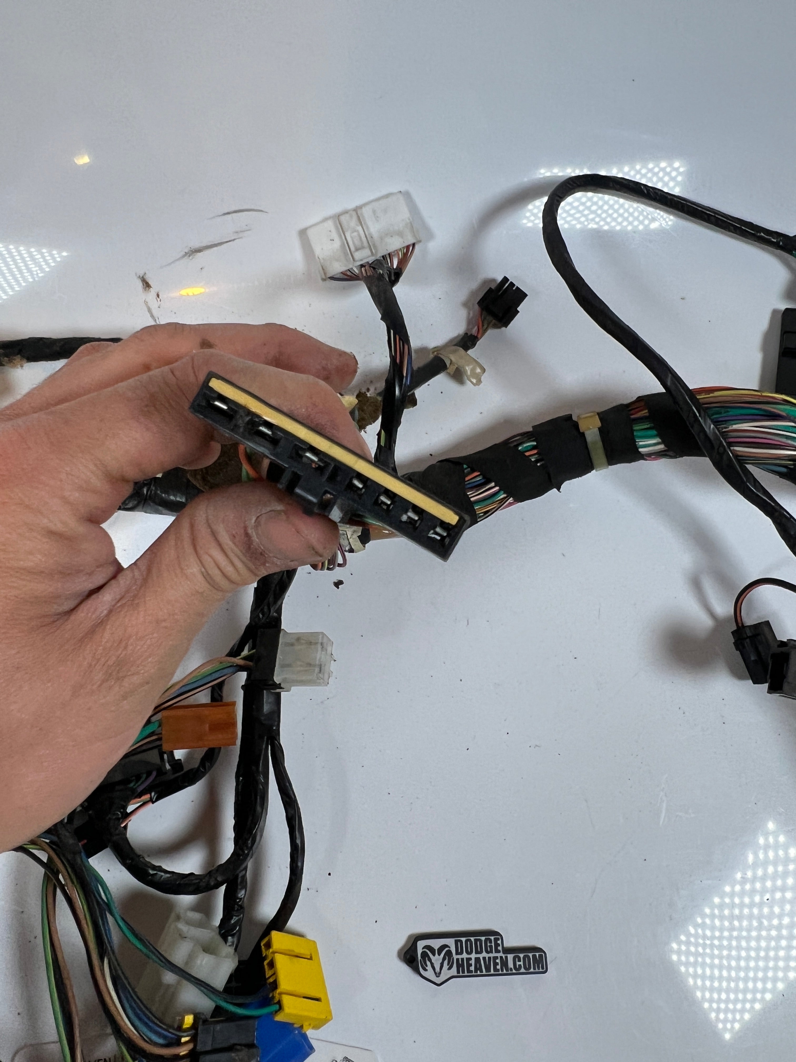 1996-1996 Dodge Ram 2500 3500 5.9l Cummins Dash Wiring Harness OEM