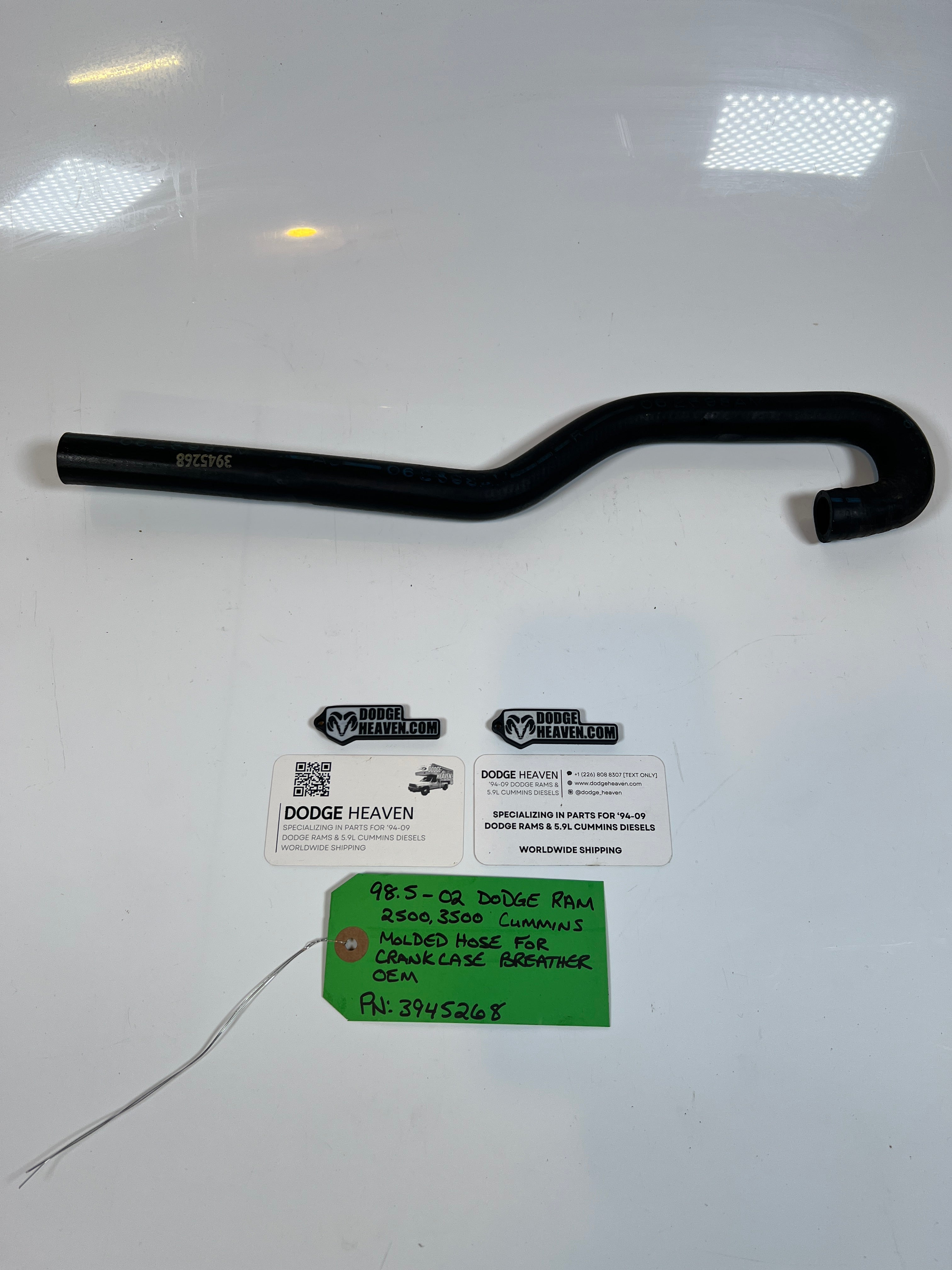 1998.5-2002 Dodge Ram 24 Valve 5.9L Cummins Crank Case Breather Hose