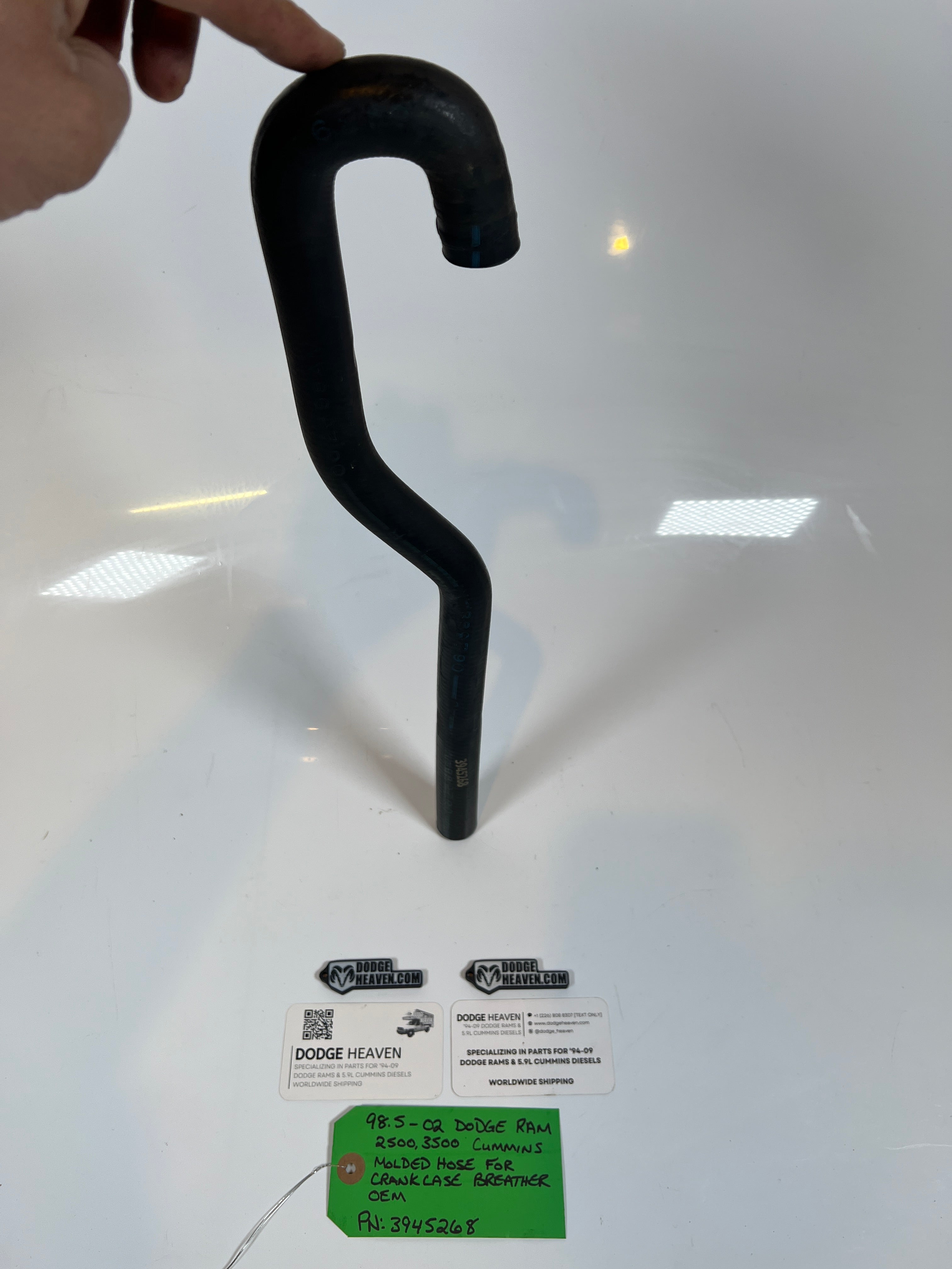 1998.5-2002 Dodge Ram 24 Valve 5.9L Cummins Crank Case Breather Hose