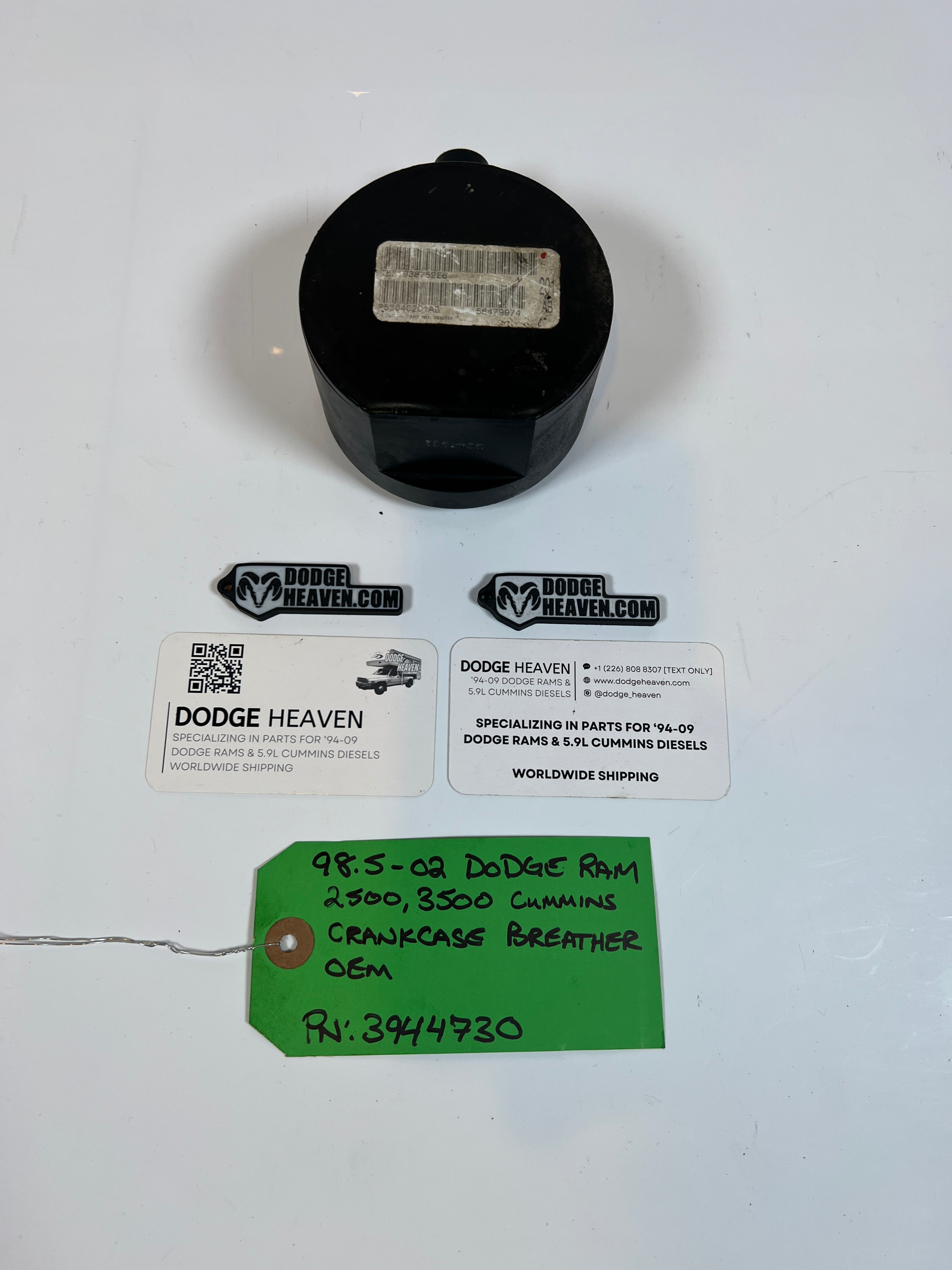 1998.5-2002 Dodge Ram 24 Valve 5.9L Cummins Crank Case Breather