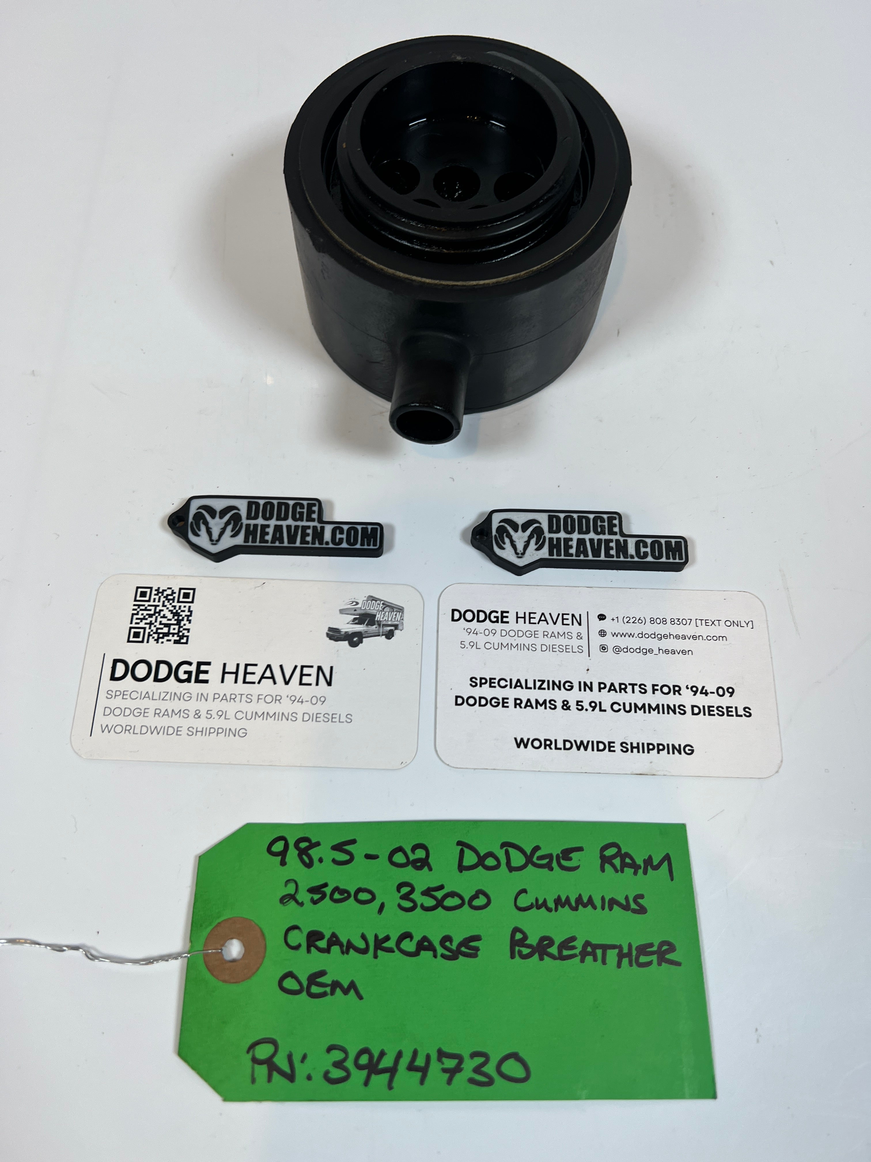 1998.5-2002 Dodge Ram 24 Valve 5.9L Cummins Crank Case Breather