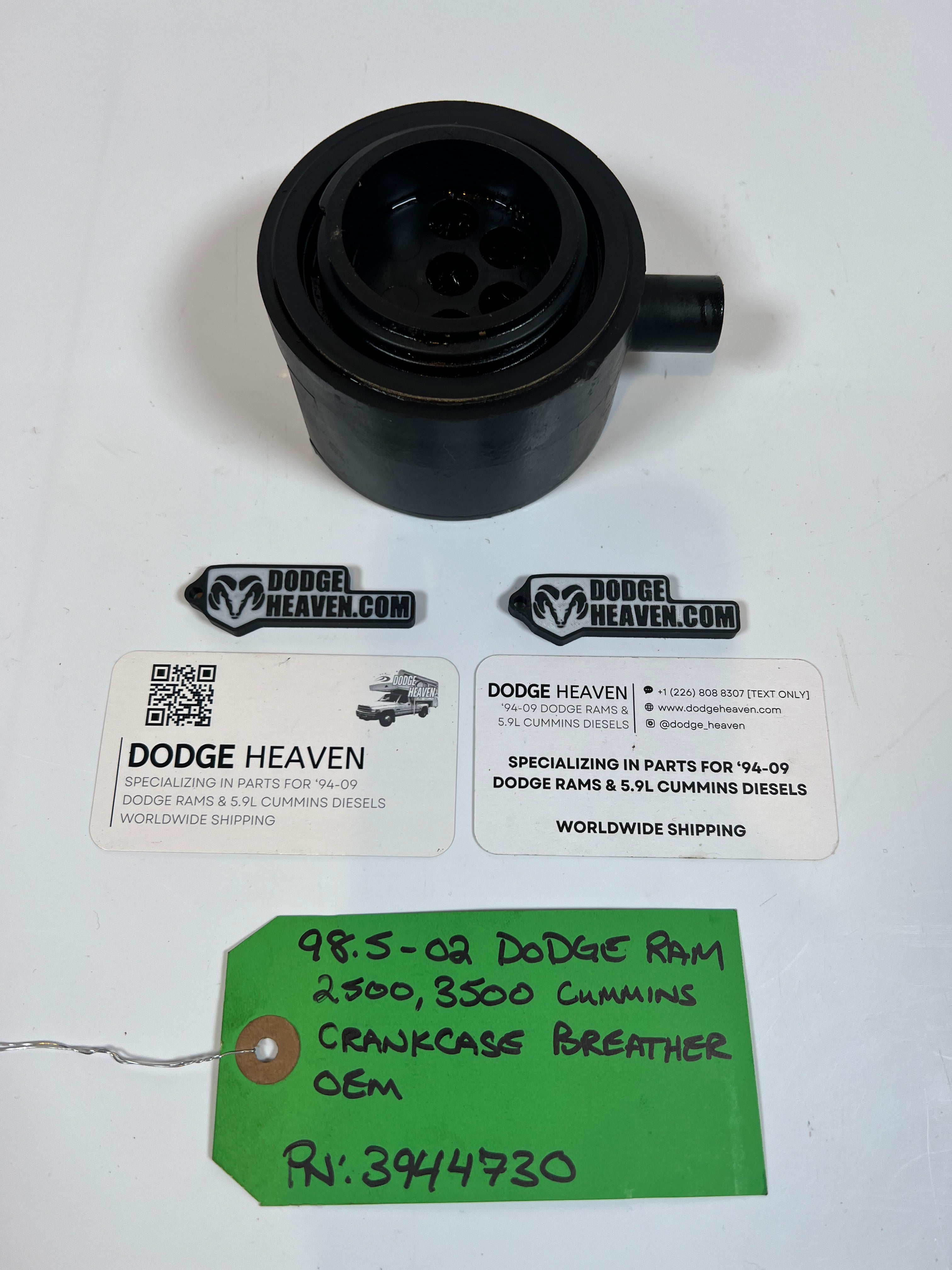 1998.5-2002 Dodge Ram 24 Valve 5.9L Cummins Crank Case Breather