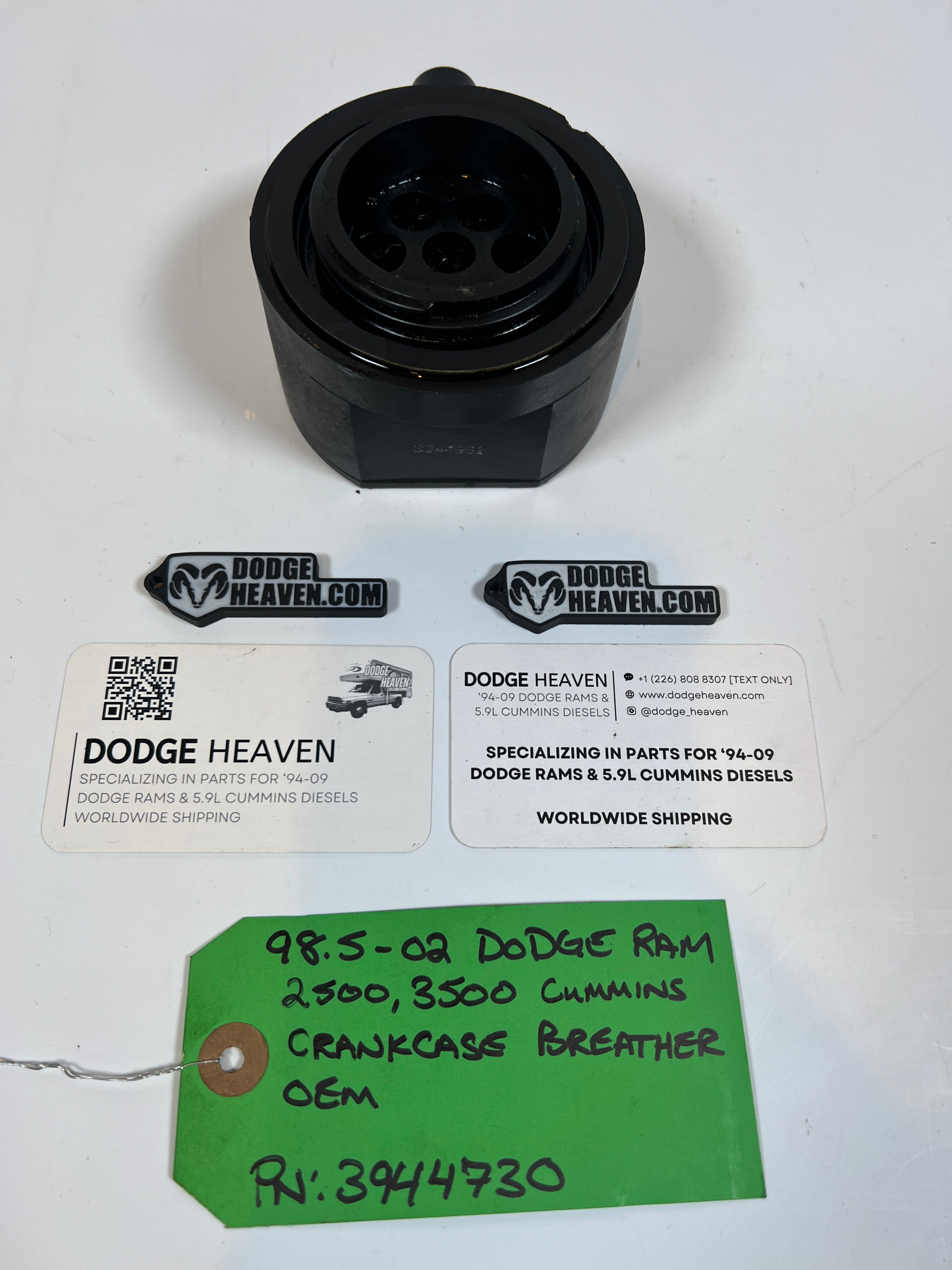 1998.5-2002 Dodge Ram 24 Valve 5.9L Cummins Crank Case Breather