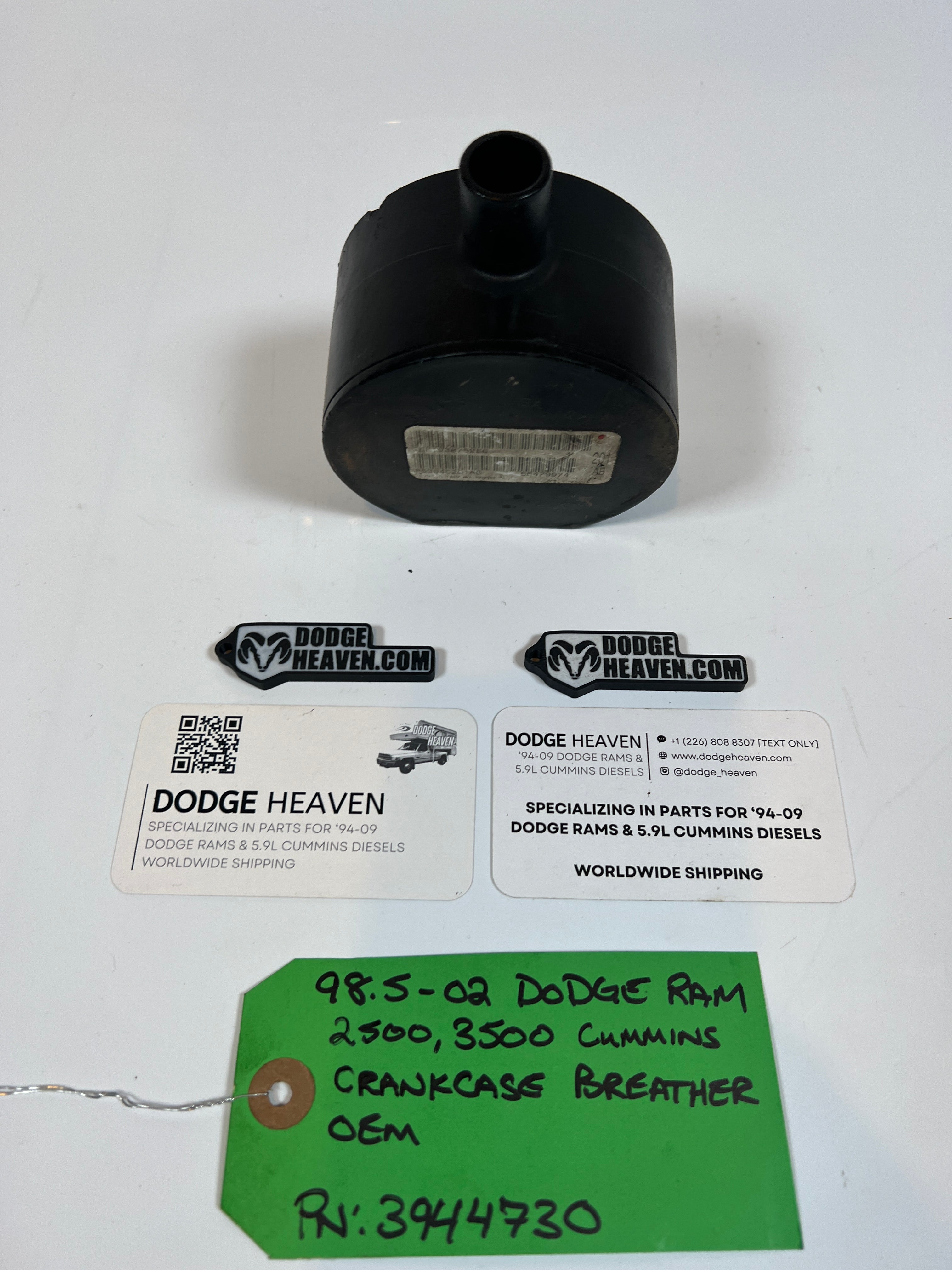 1998.5-2002 Dodge Ram 24 Valve 5.9L Cummins Crank Case Breather