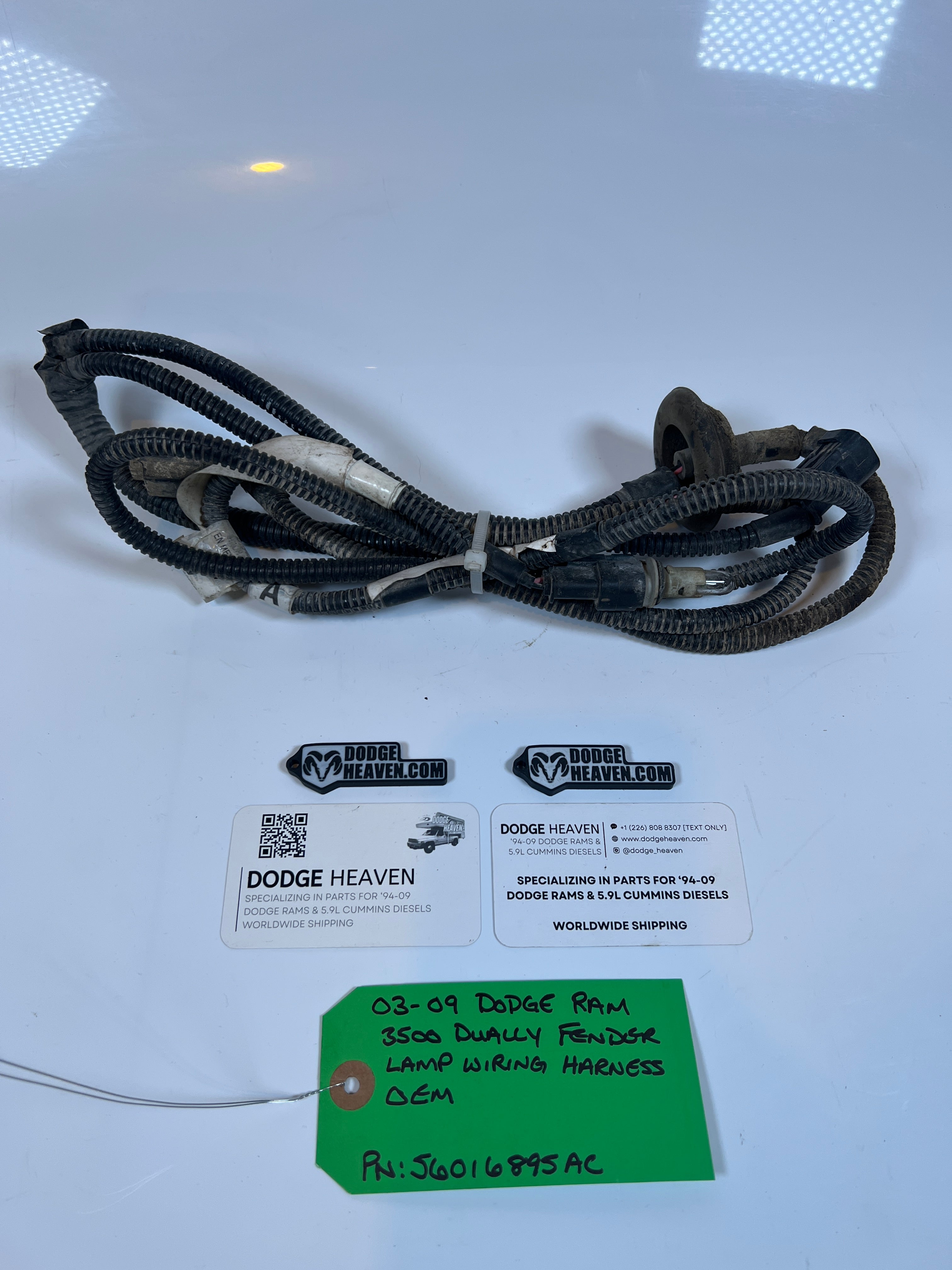 2003-2009 Dodge Ram 3500 Dually fender Light Wiring Harness