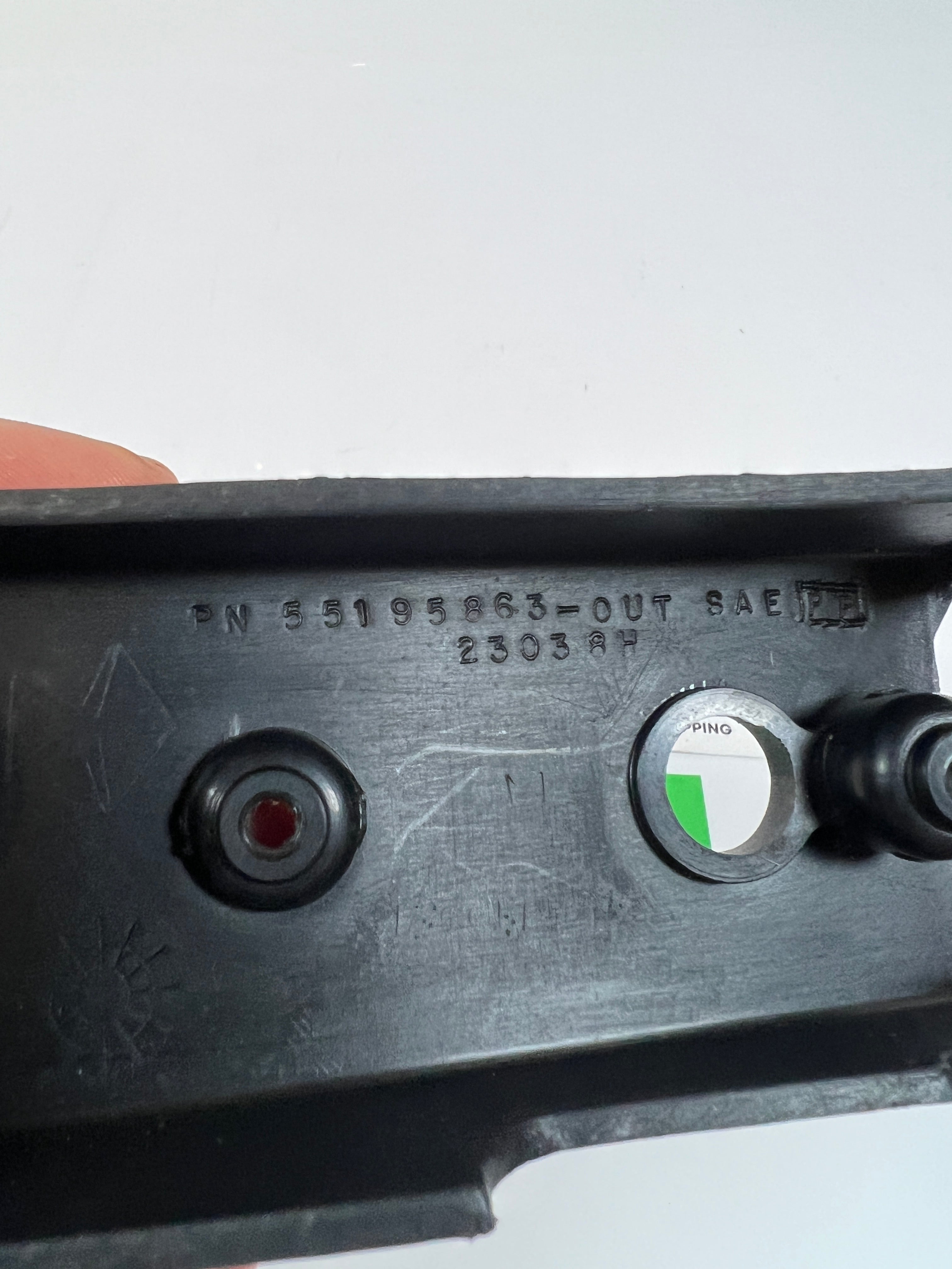 1994-1997 Dodge Ram Club Cab Passenger Seat Bolt Cover Inner