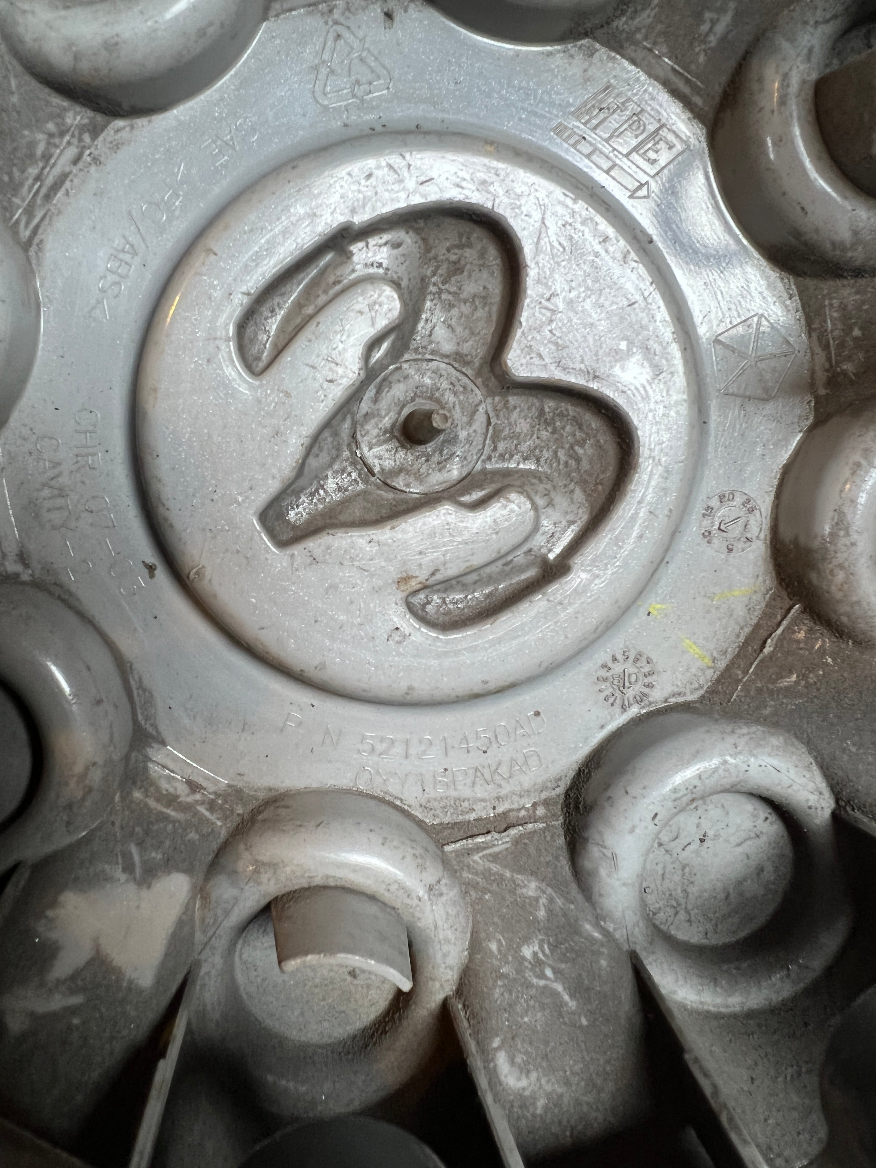 2003-2013 Dodge Ram 2500 3500 8 Lug Wheel Center Cap Silver