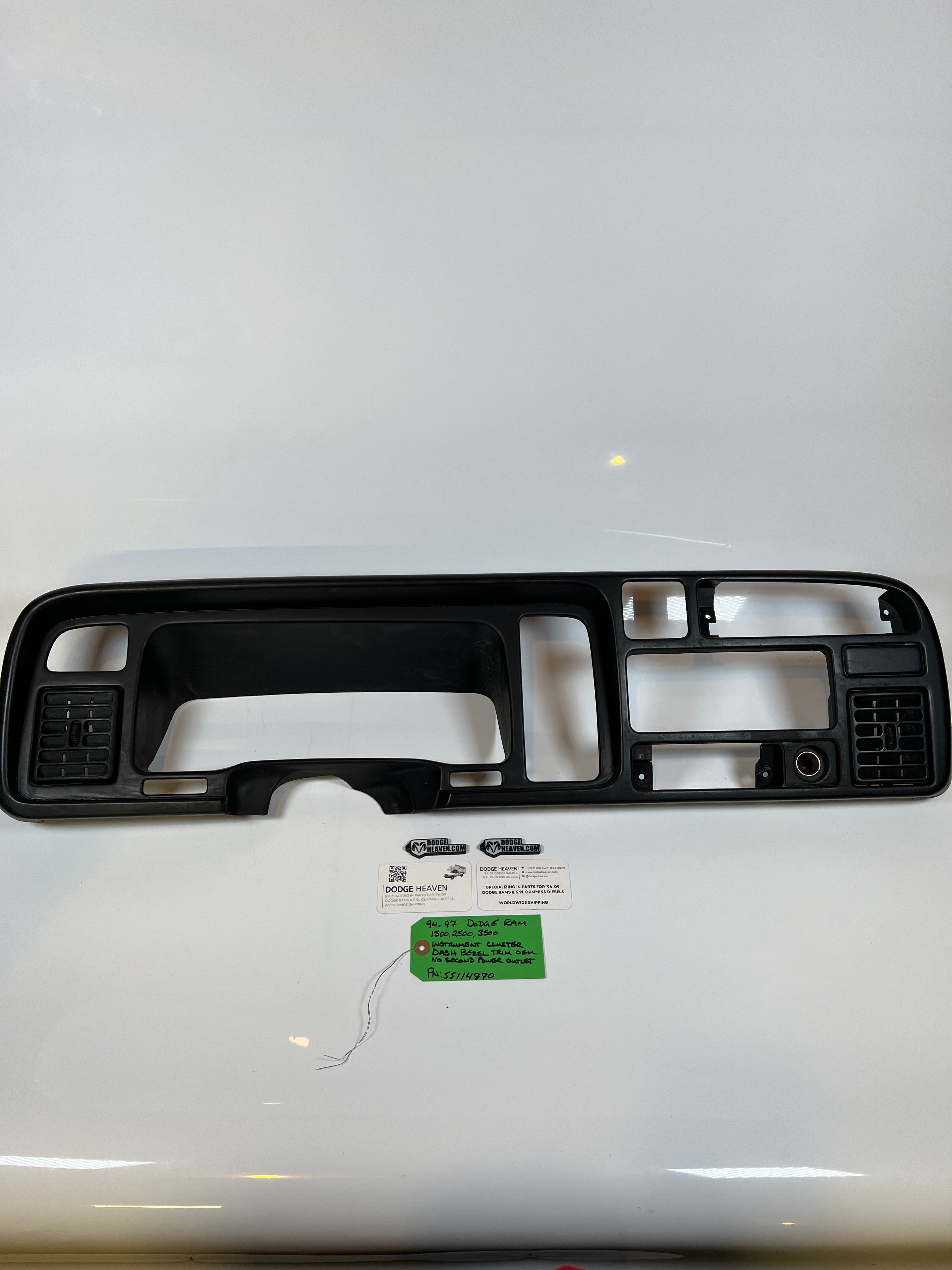 1994-1997 Dodge Ram Dash Trim Bezel 1500 2500 3500