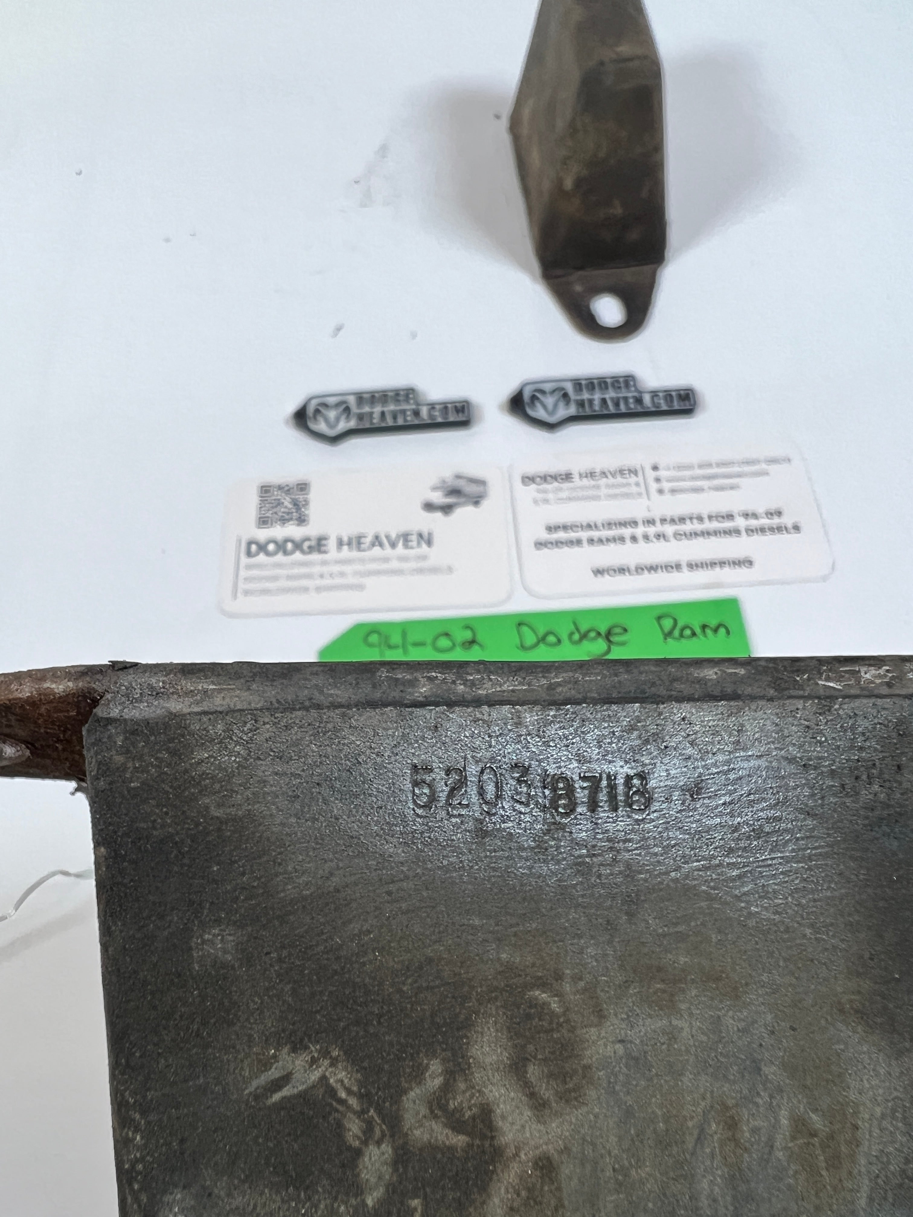 1994-2002 Dodge Ram Rear Axle Bump Stops 1500 2500 3500 Set of 2