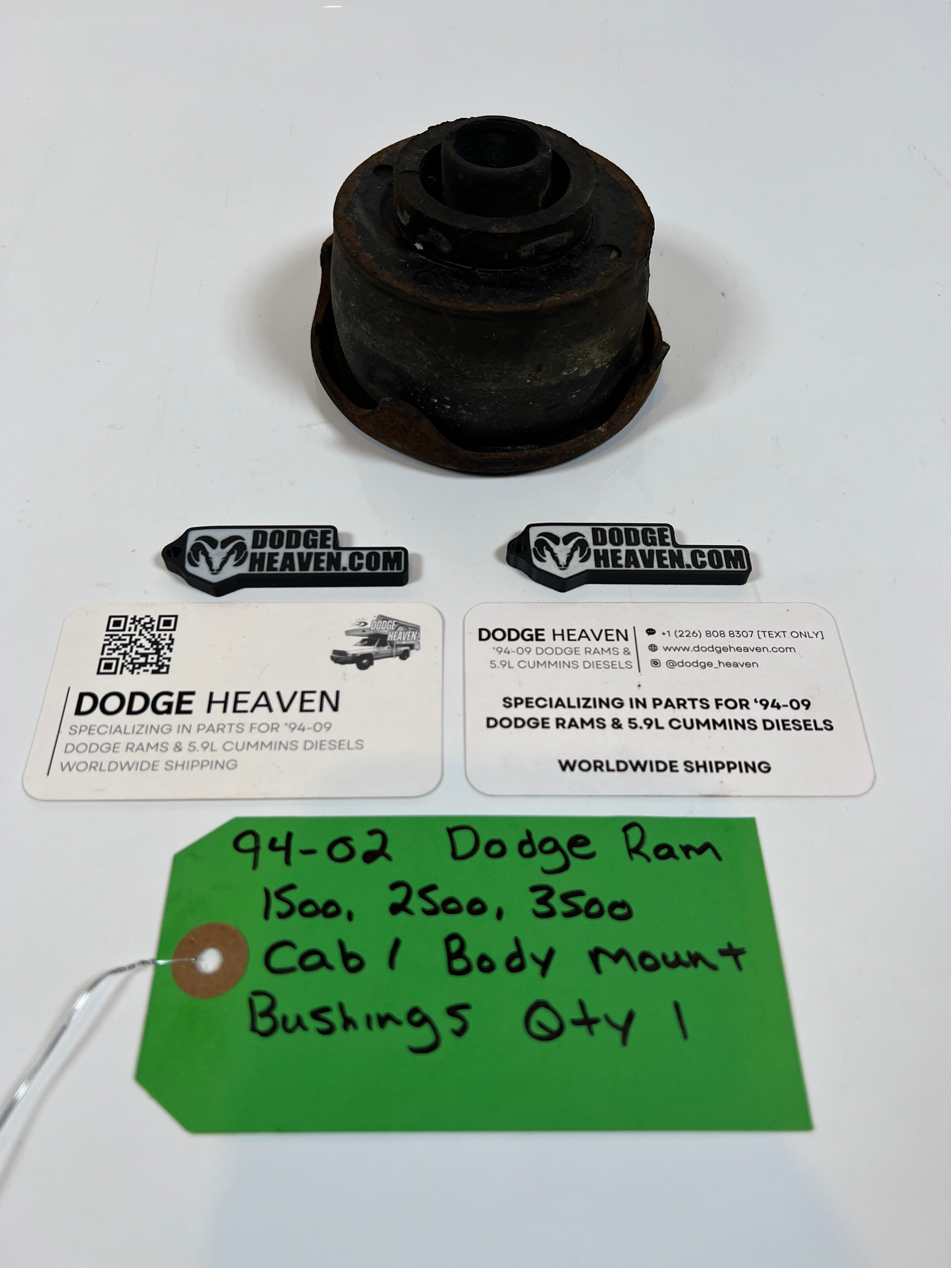 1994-2002 Dodge Ram 1500 2500 3500 Cab / Body Mount Bushing Qty 1
